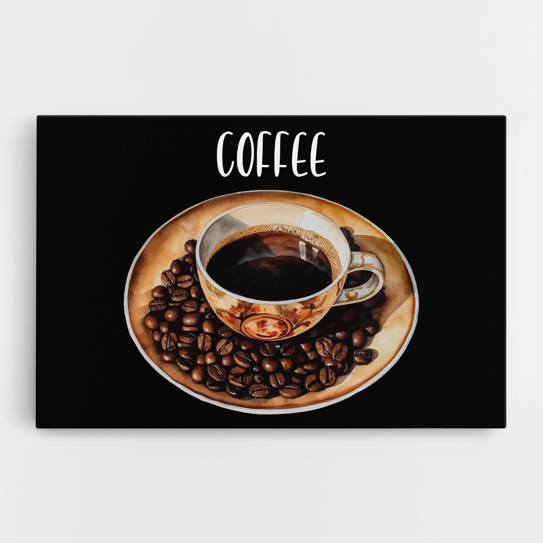 Картина на платно Coffe Art mockup 0