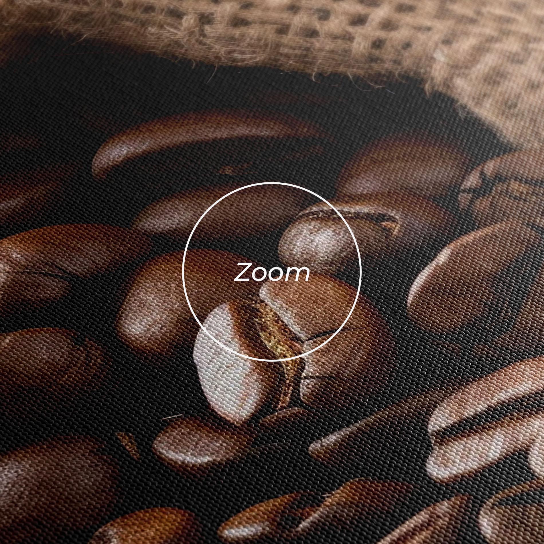 Картина на платно Bag Of Coffee Beans mockup 3