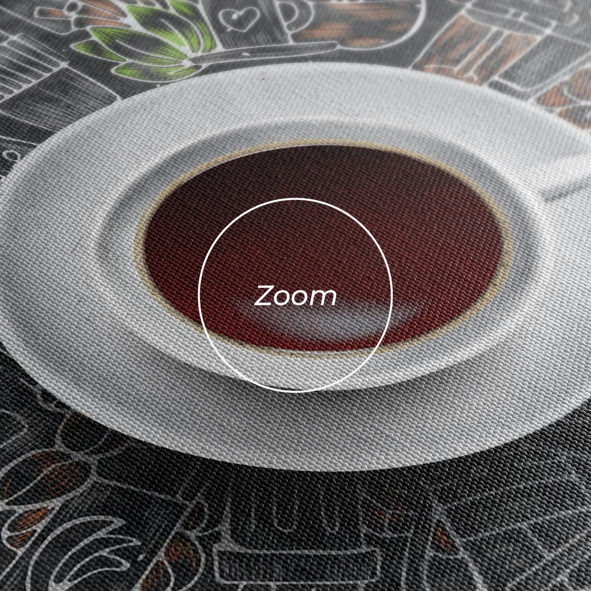 Картина на платно Black Board Coffee mockup 3