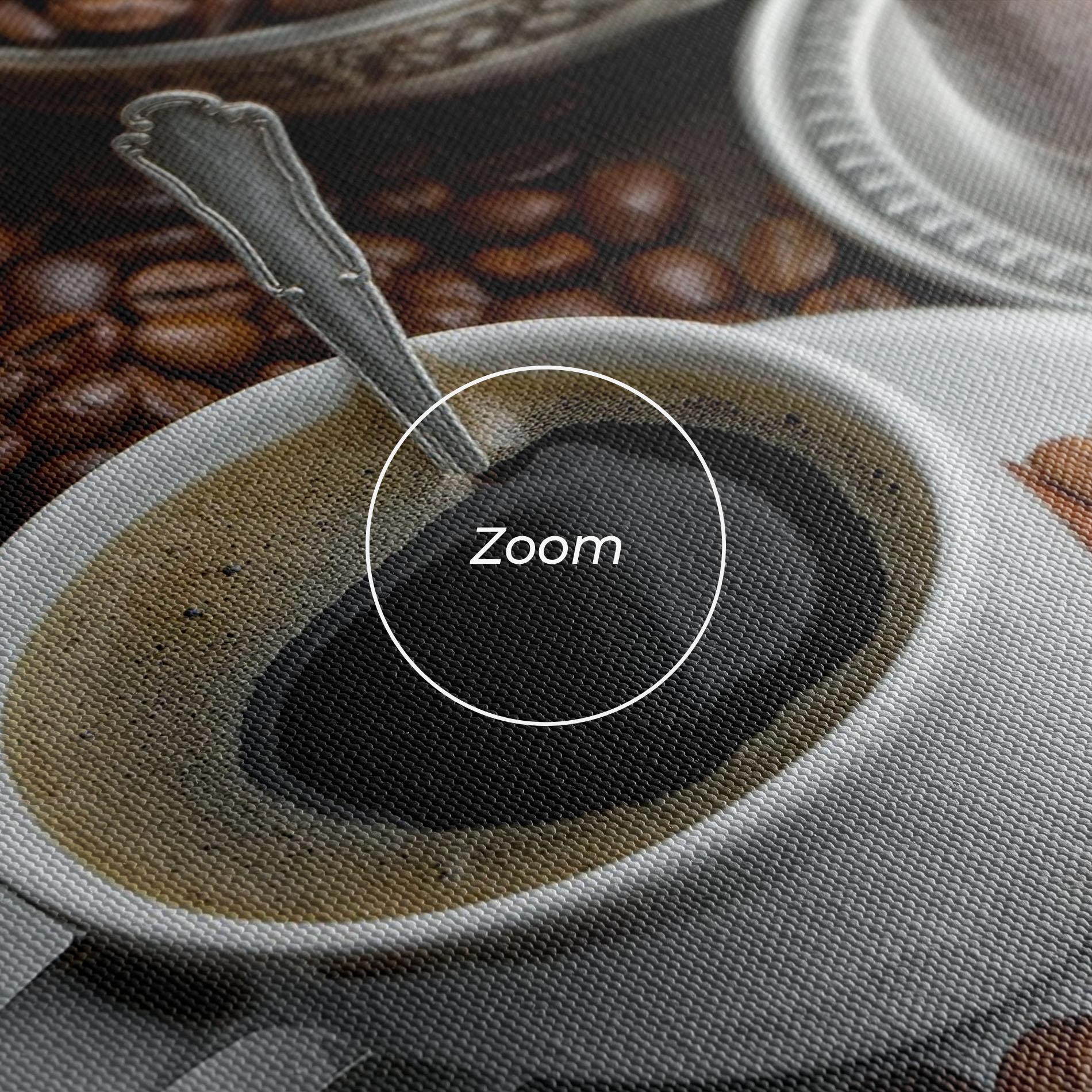 Картина на платно Black Coffee Bean mockup 3