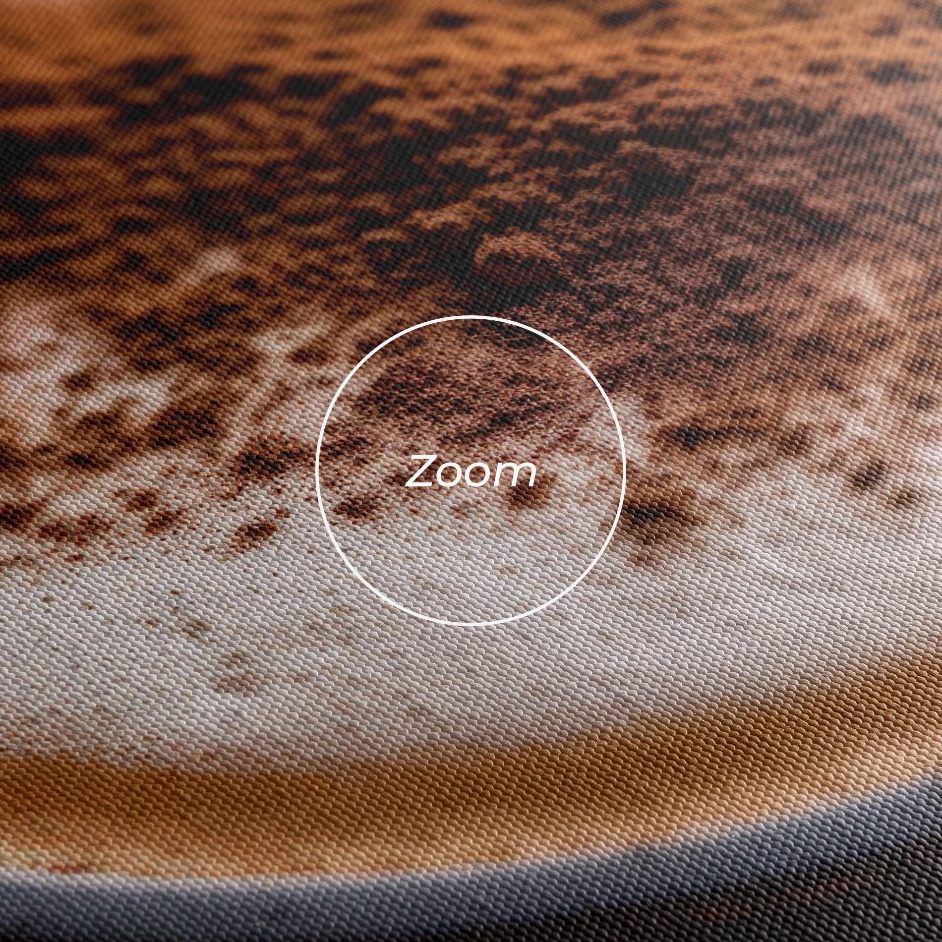 Картина на платно Cappuccino Coffee Close Up mockup 3