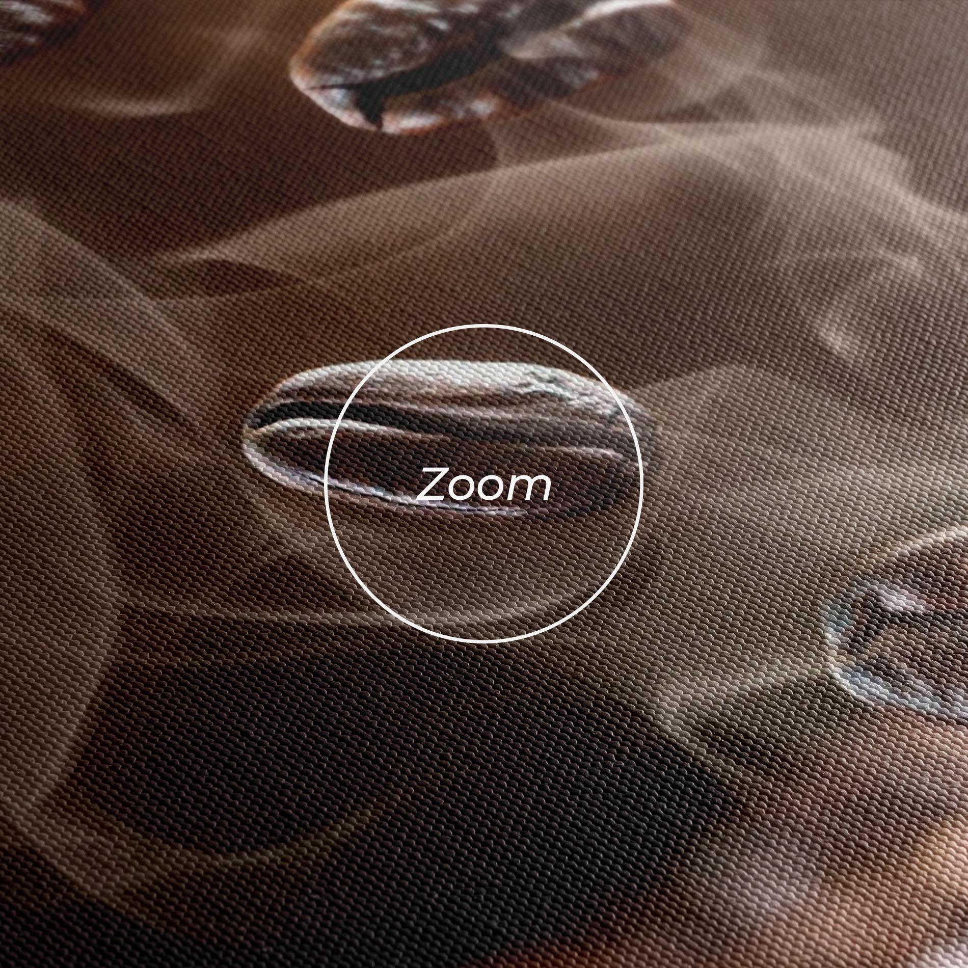 Картина на платно Close Up Falling Beans mockup 3