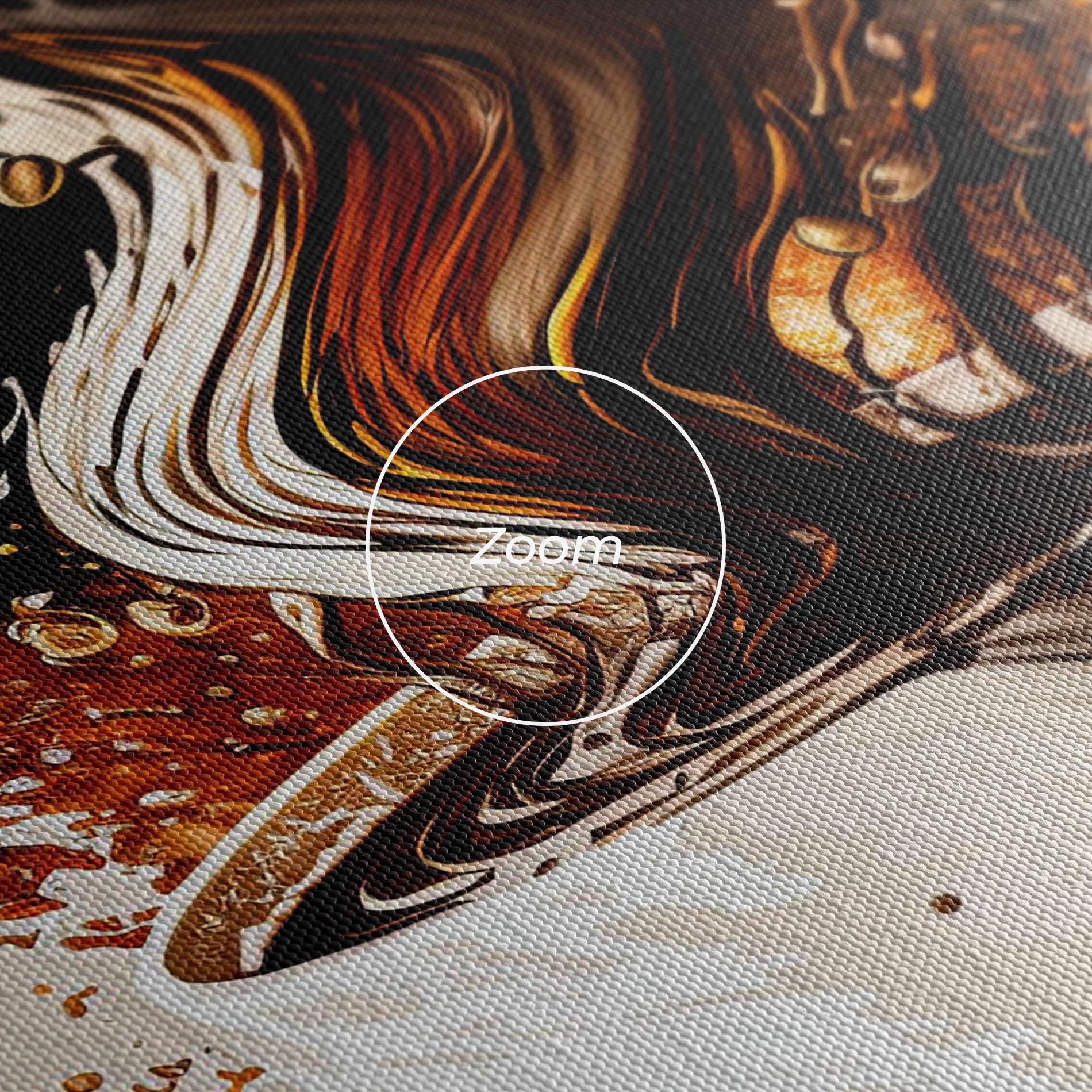 Картина на платно Coffee Art mockup 3