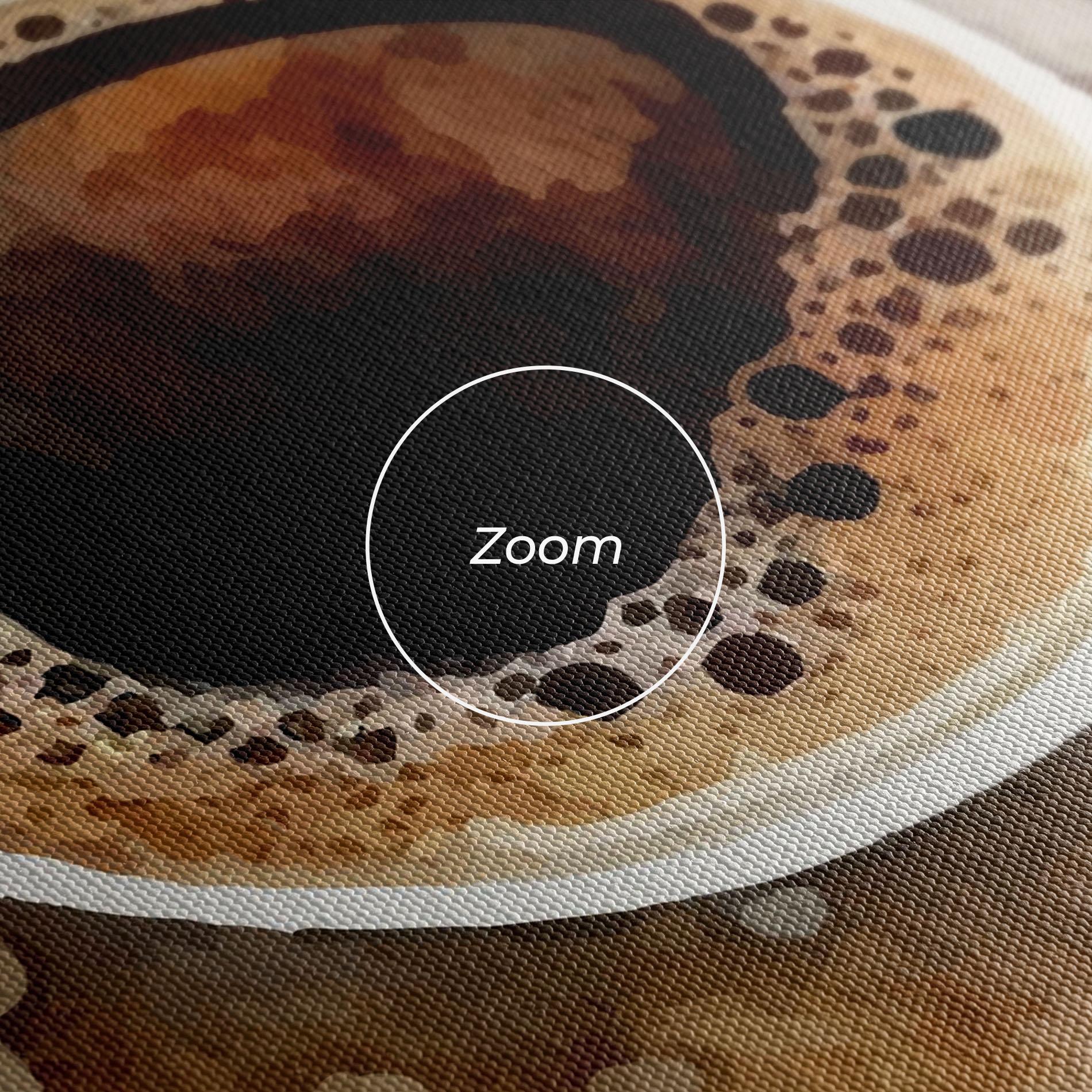 Картина на платно Coffee Liquid mockup 3
