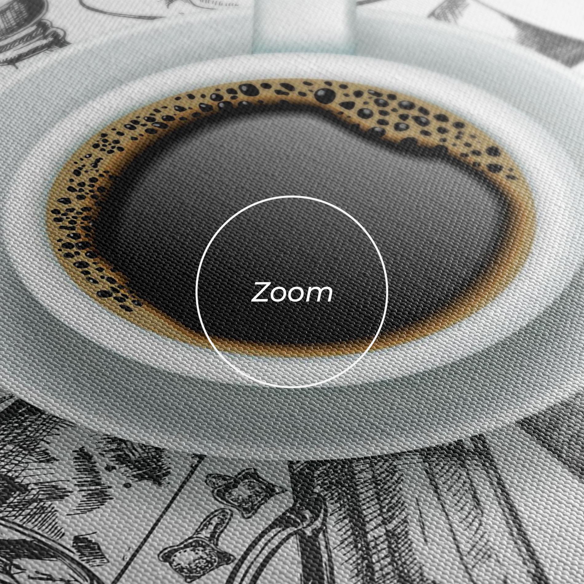 Картина на платно Coffee List mockup 3