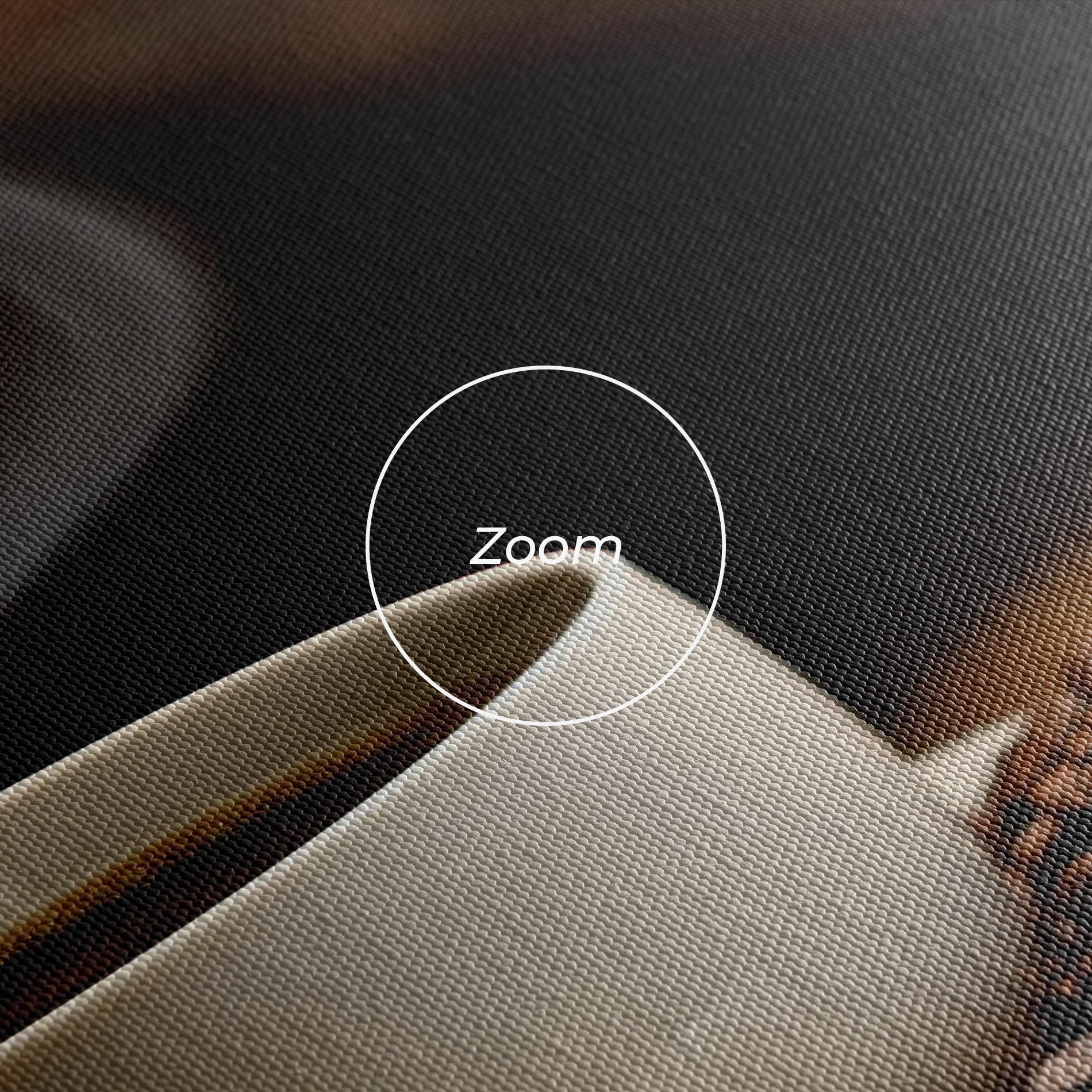 Картина на платно Heart Coffee Smoke mockup 3