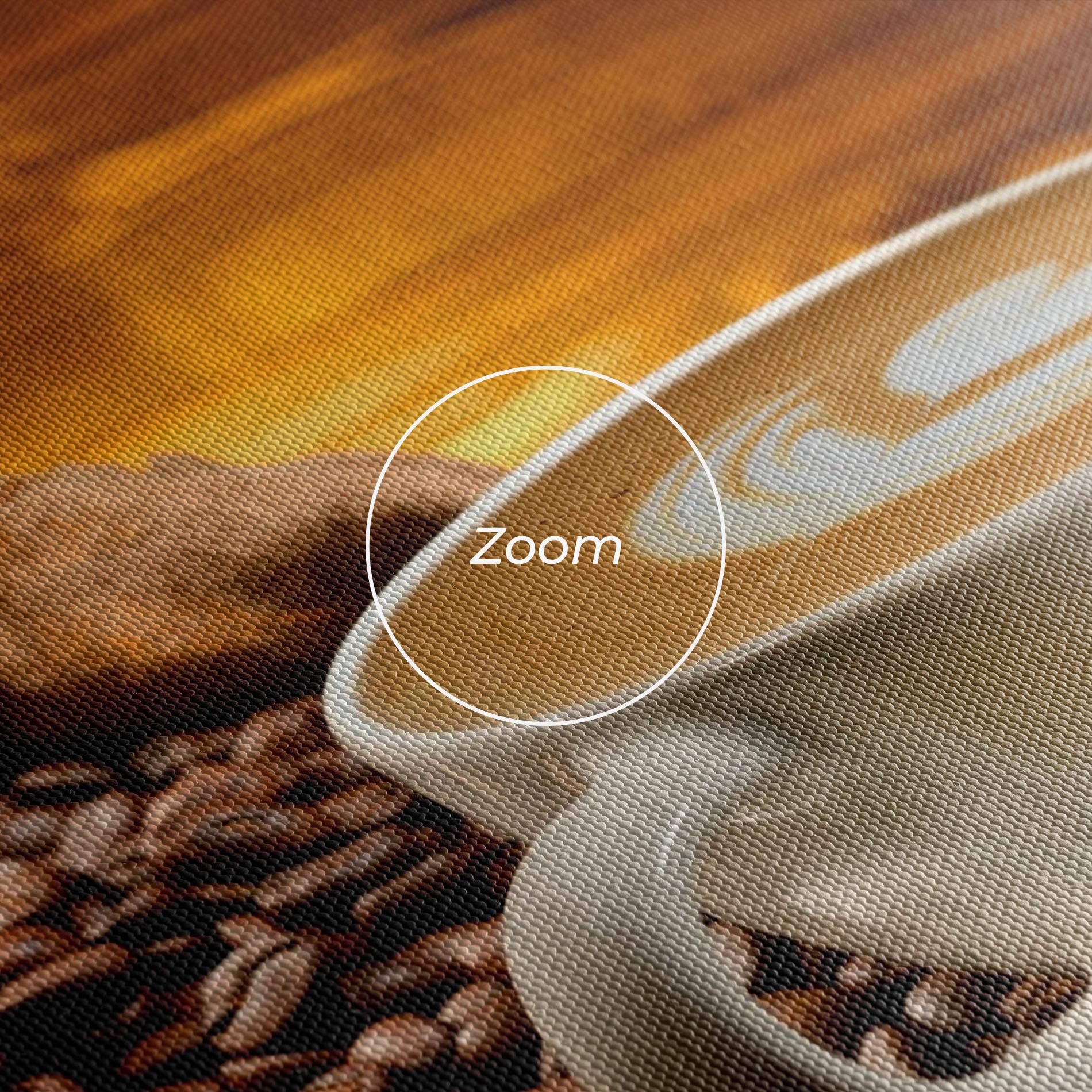 Картина на платно Latte Coffee mockup 3