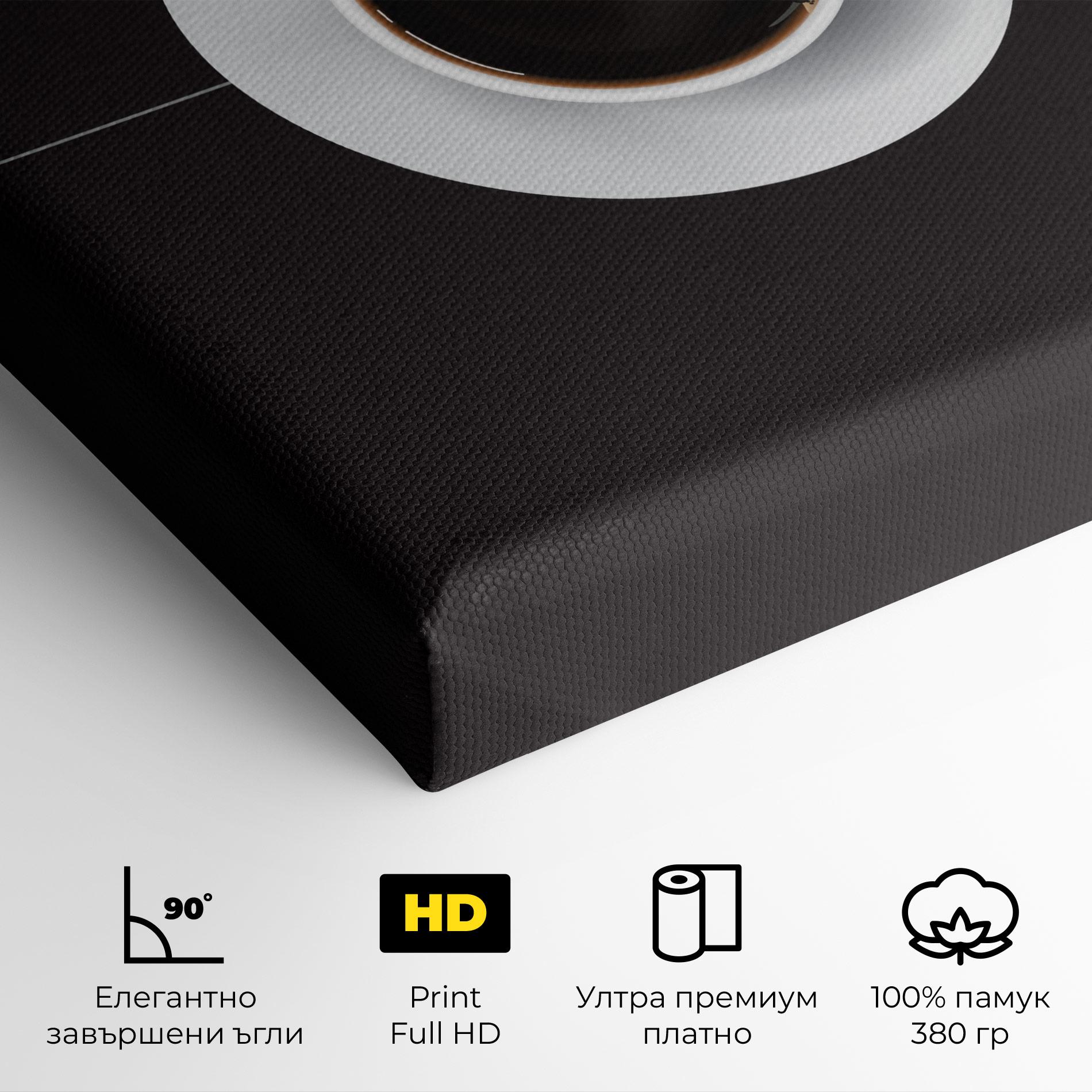 Картина на платно After Coffee mockup 4