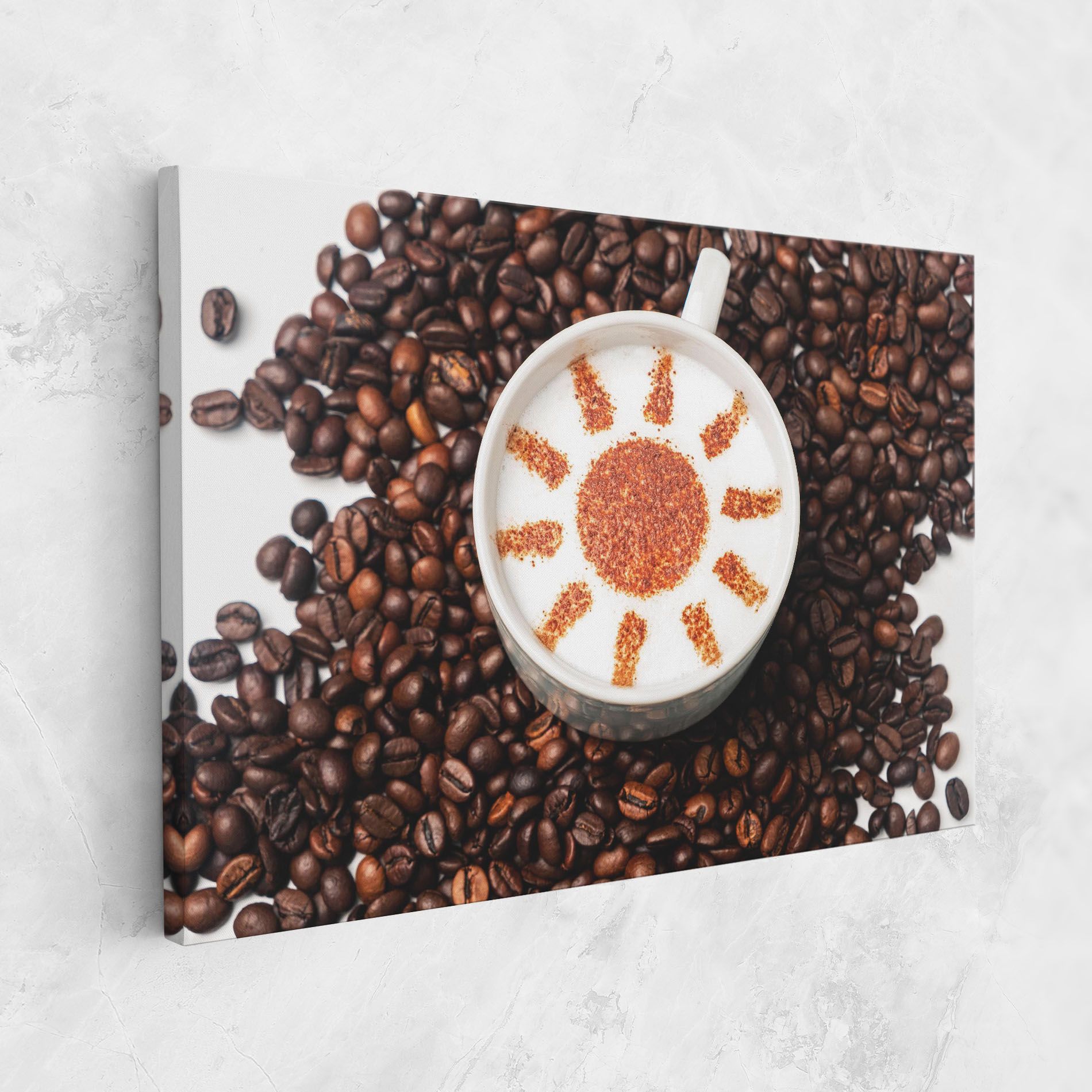 Sun Pattern Coffee mockup 1