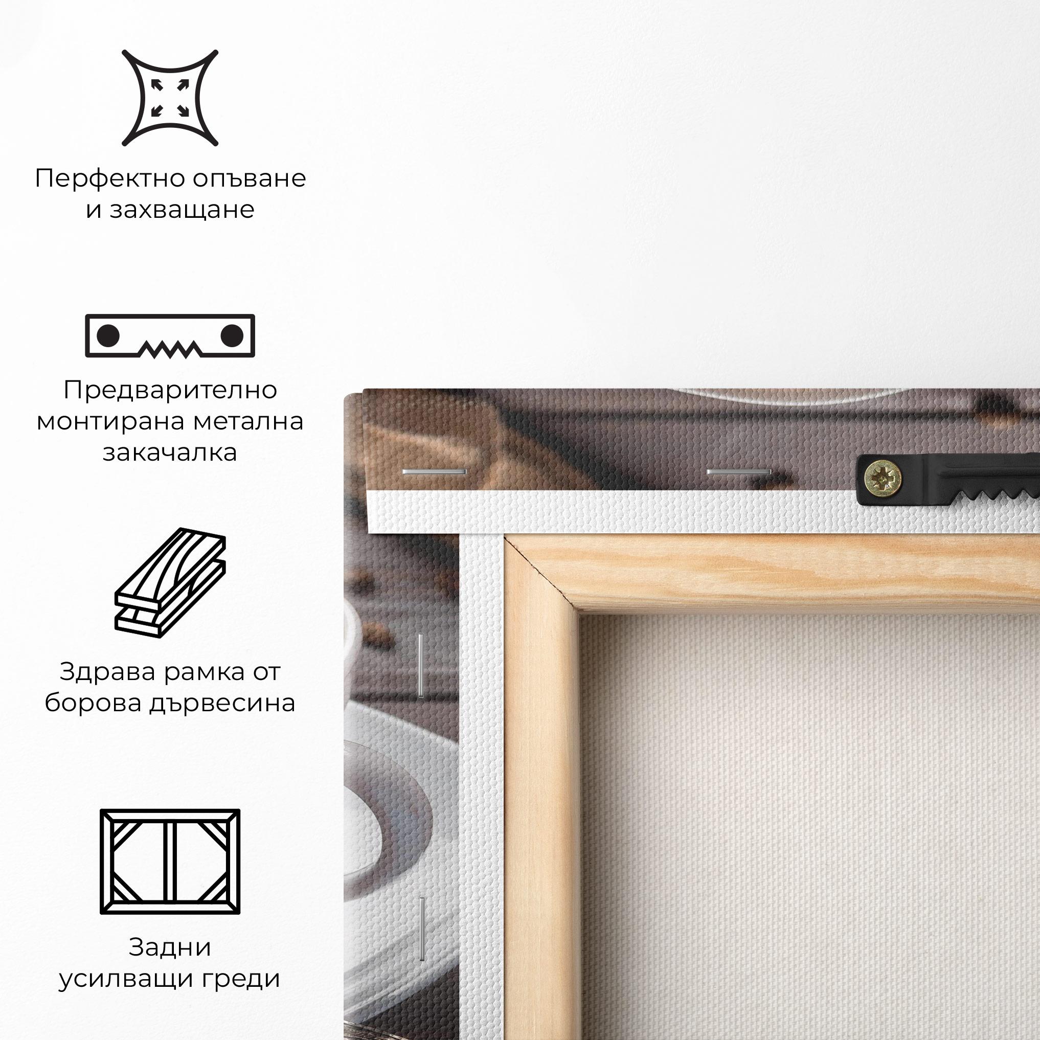 Картина на платно Aroma Coffee mockup 5