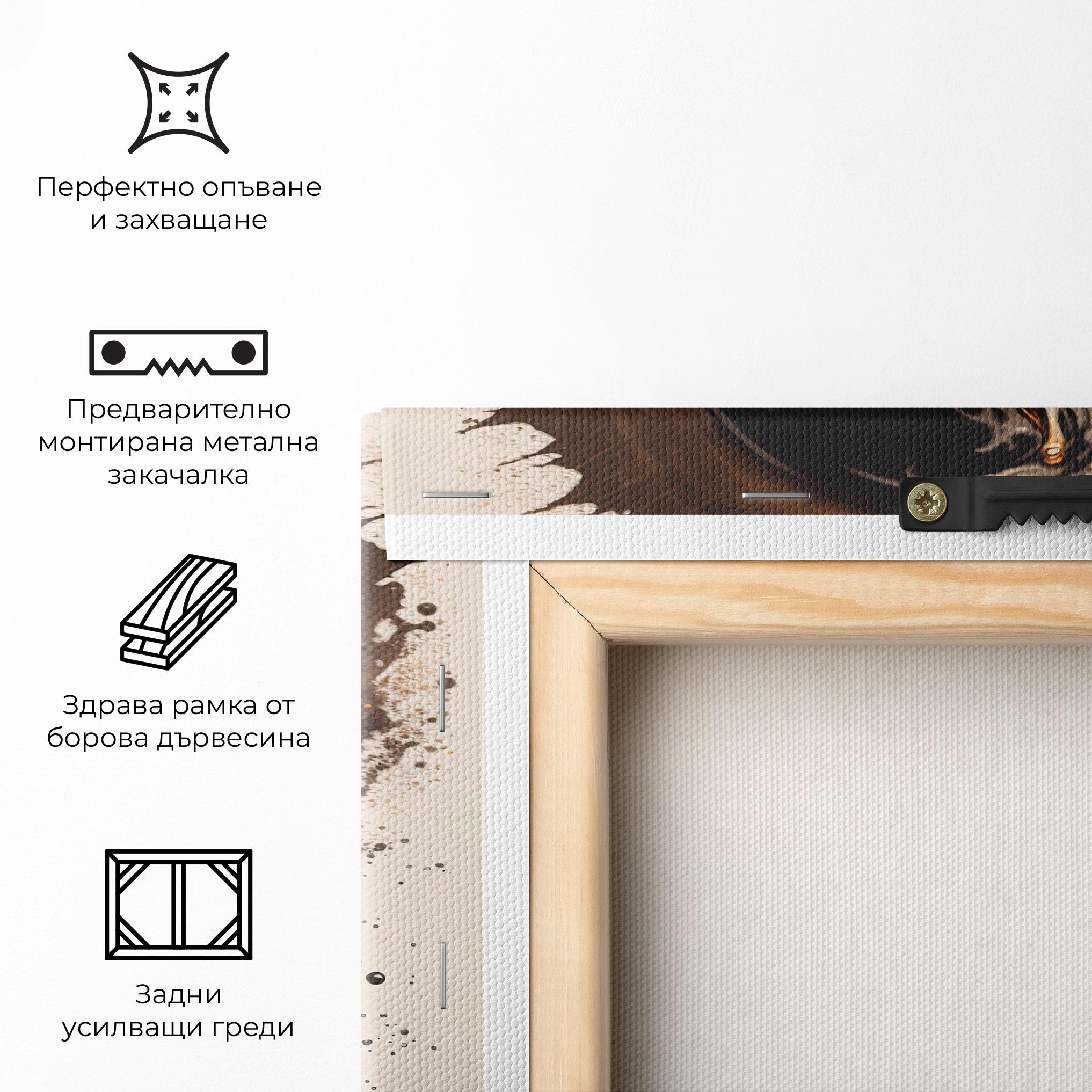 Картина на платно Coffee Art mockup 5