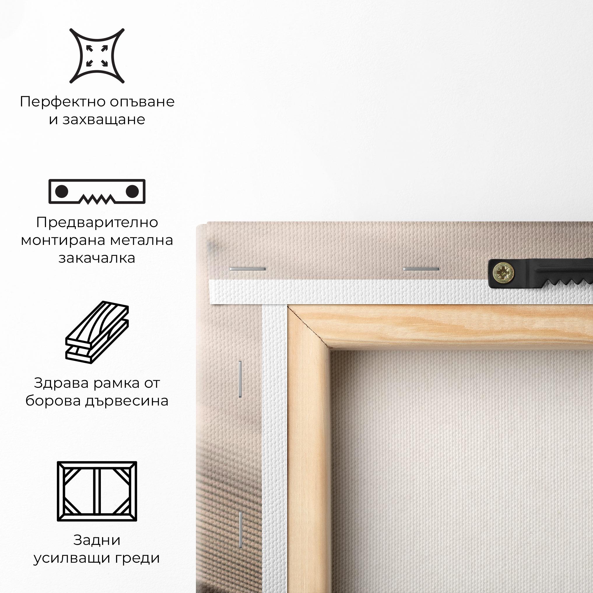 Картина на платно Coffee On Table mockup 5