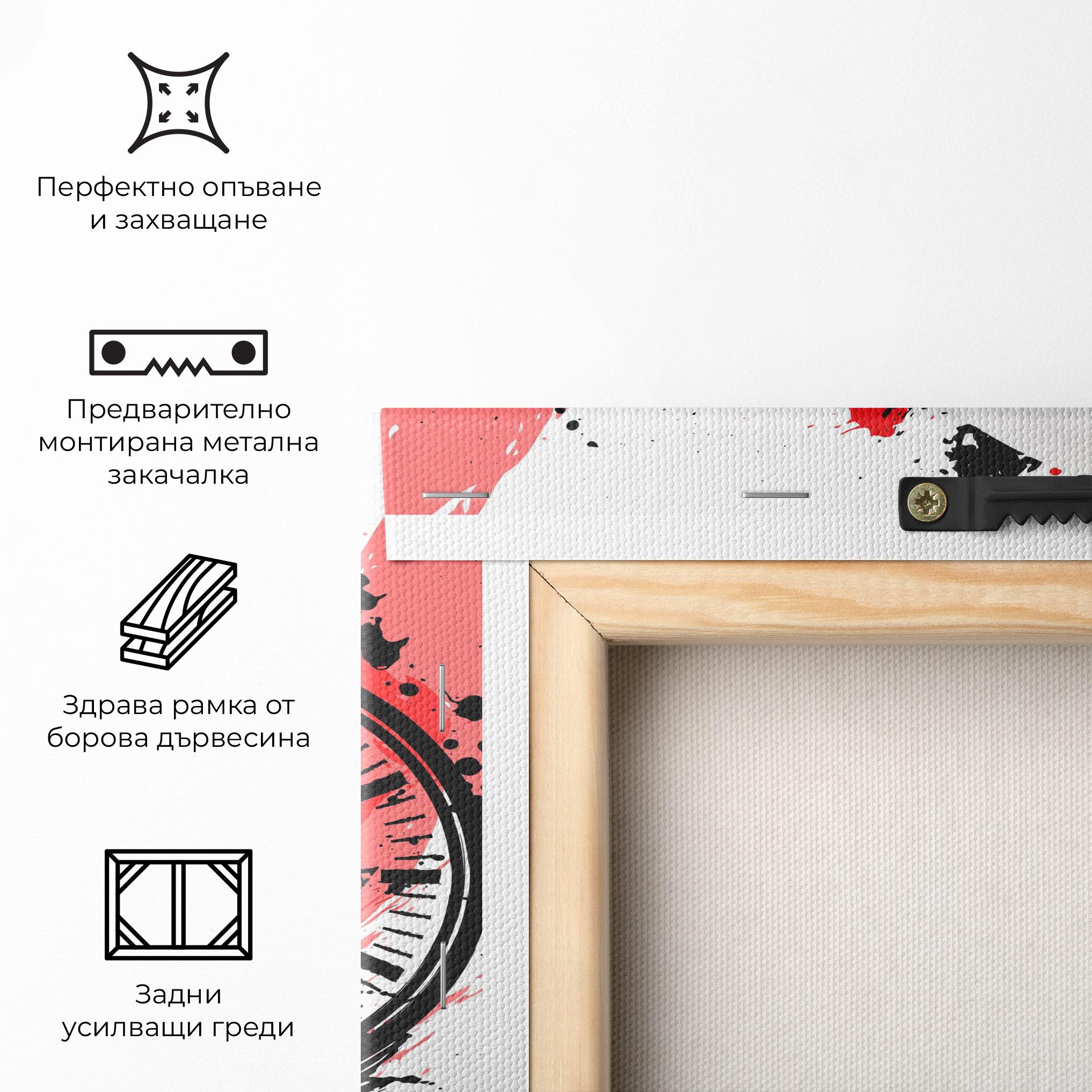 Картина на платно Coffee Reading mockup 5