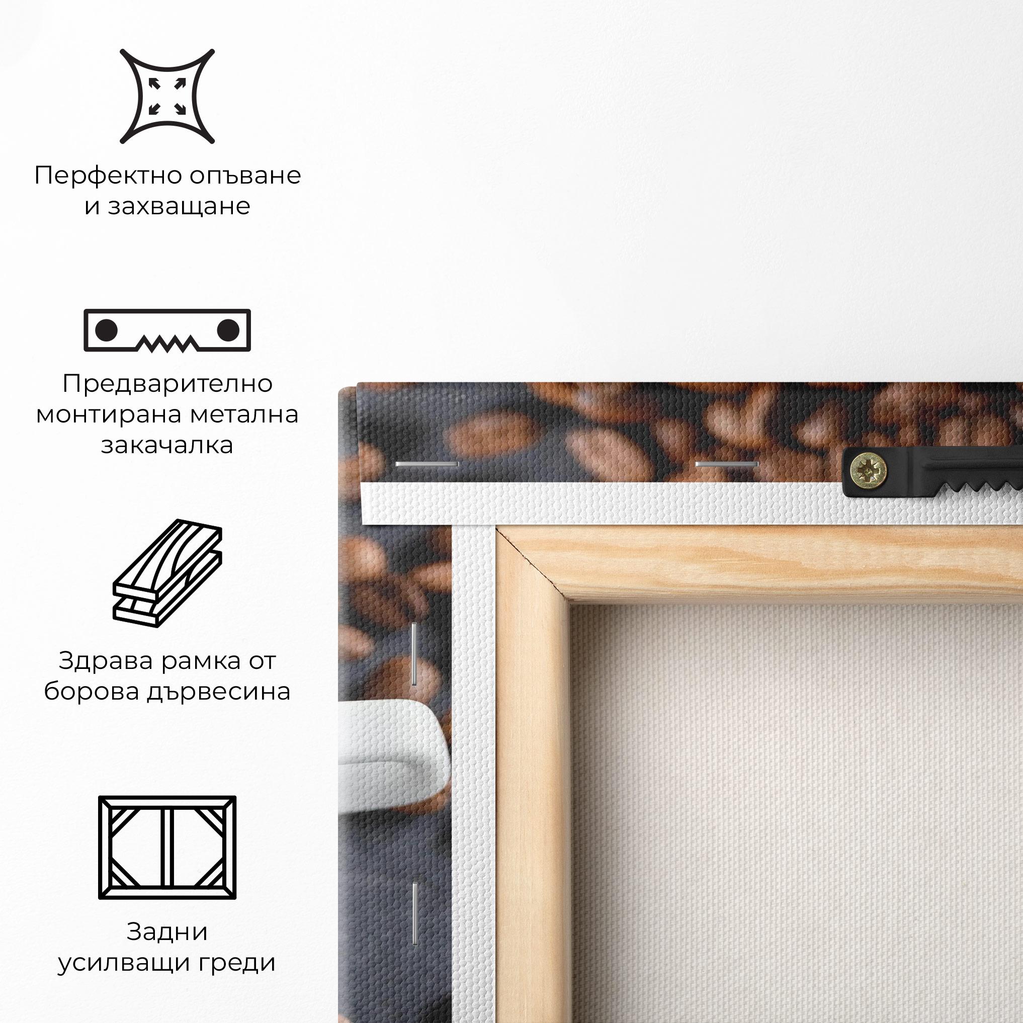 Картина на платно Espresso Close Up mockup 5