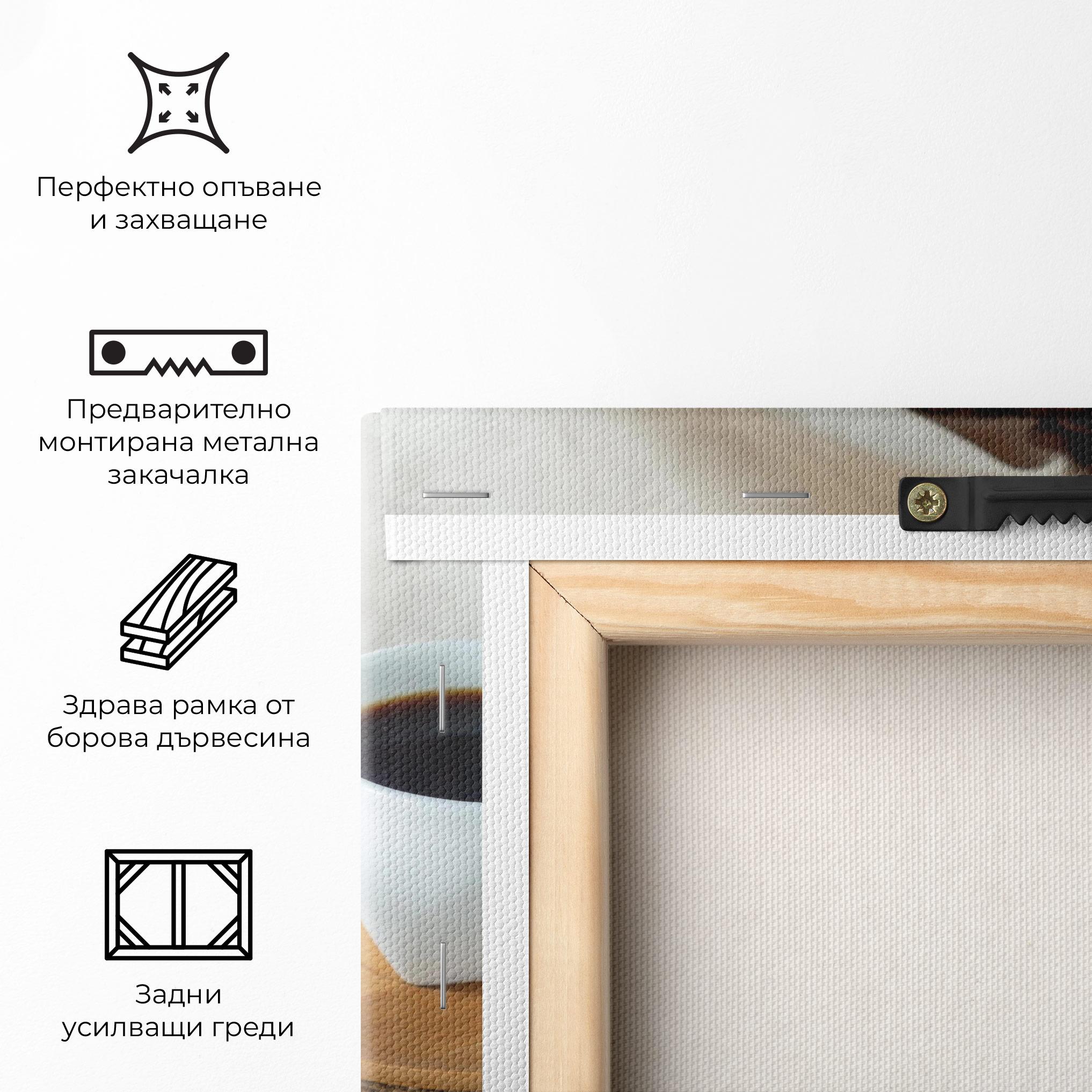 Картина на платно Fresh Espresso mockup 5
