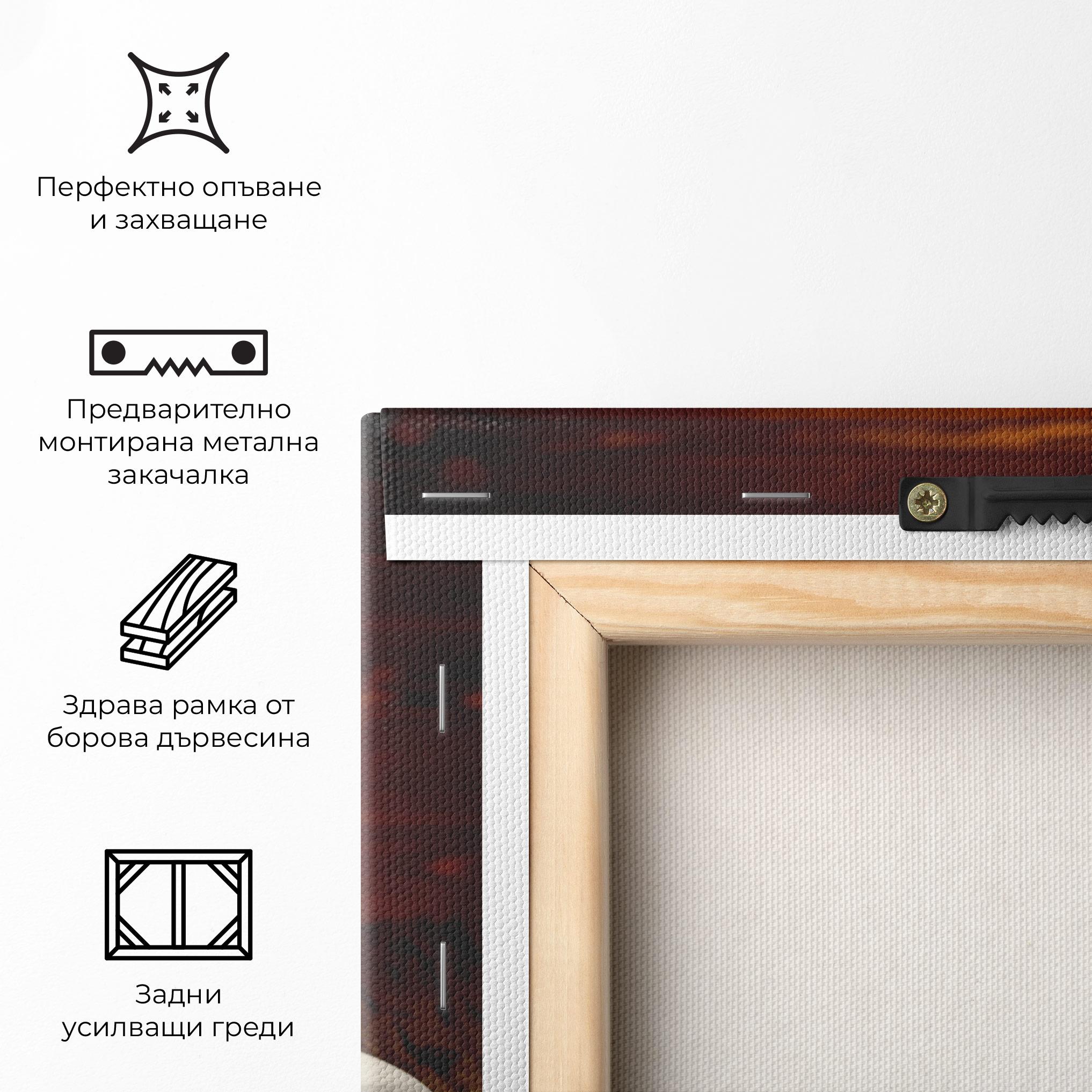 Картина на платно Latte Coffee mockup 5