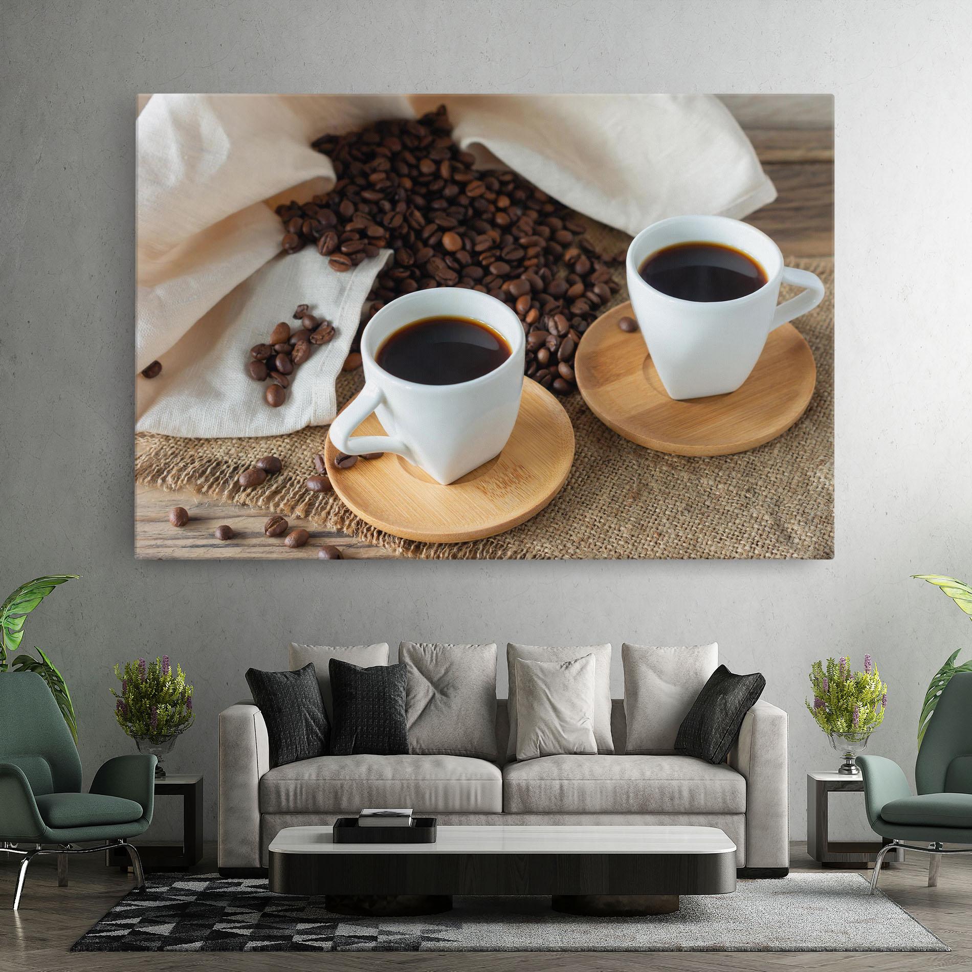 Картина на платно Fresh Espresso mockup 7
