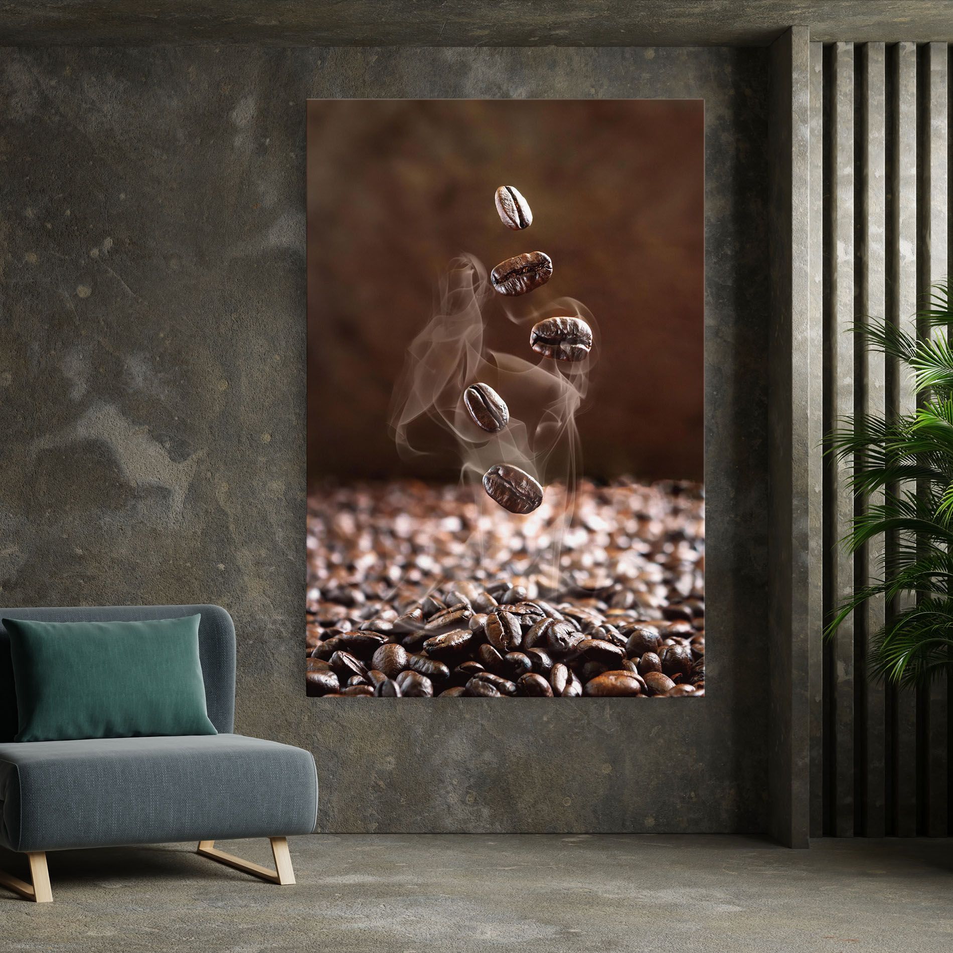 Close Up Falling Beans mockup 7