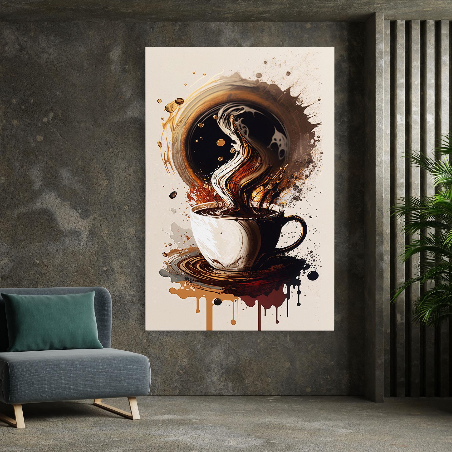 Картина на платно Coffee Art mockup 7