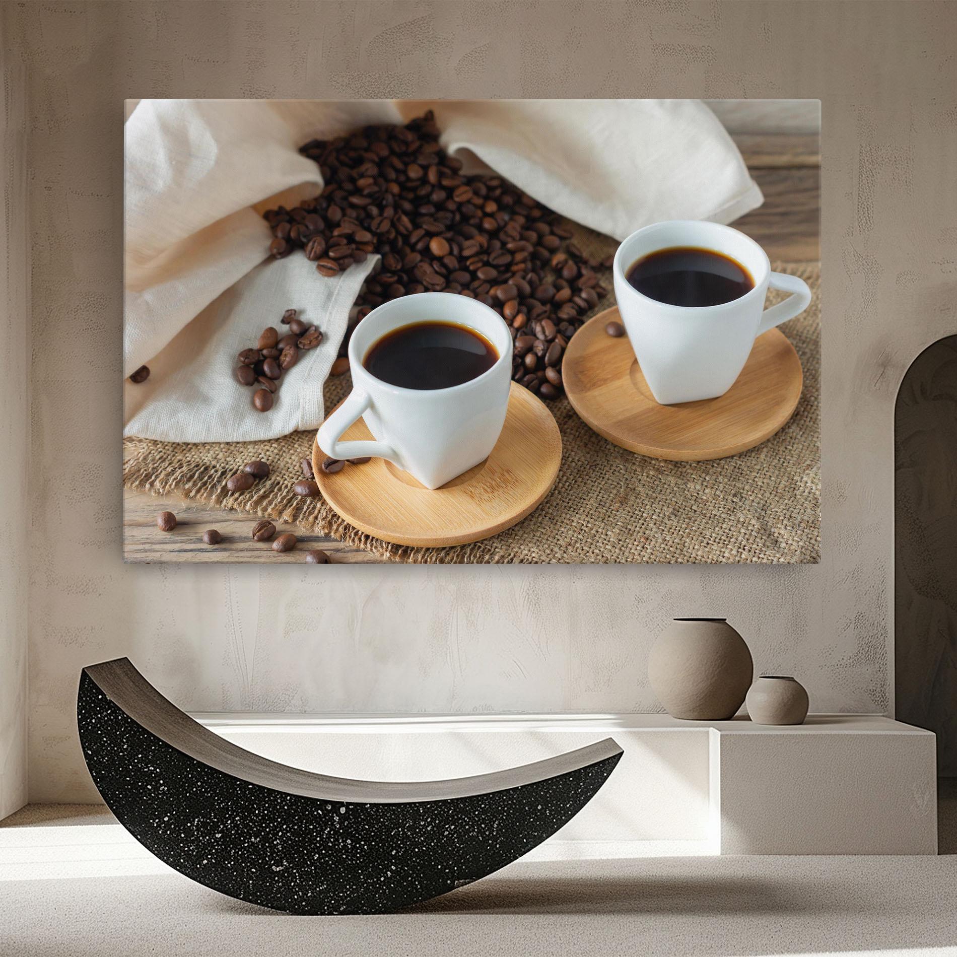 Картина на платно Fresh Espresso mockup 8