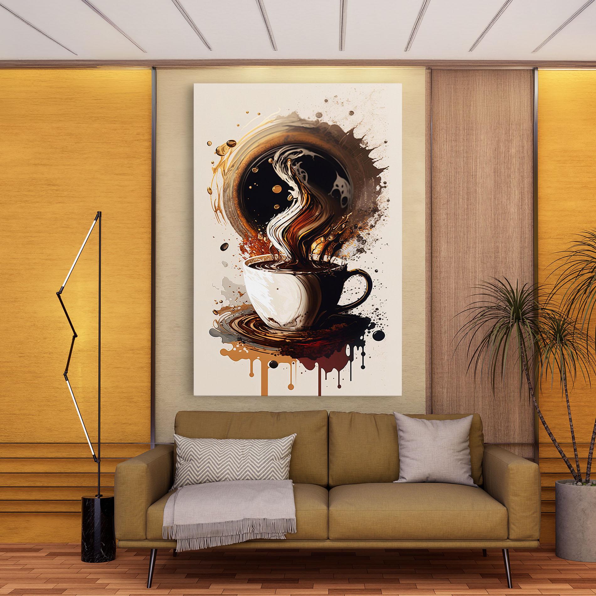 Картина на платно Coffee Art mockup 9