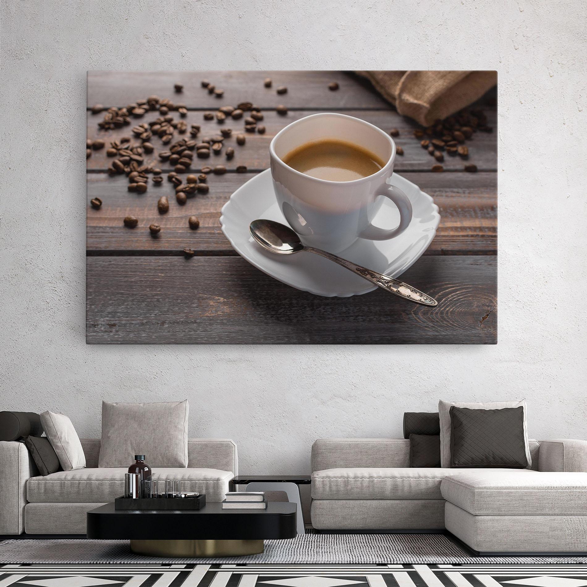 Картина на платно Aroma Coffee mockup 2