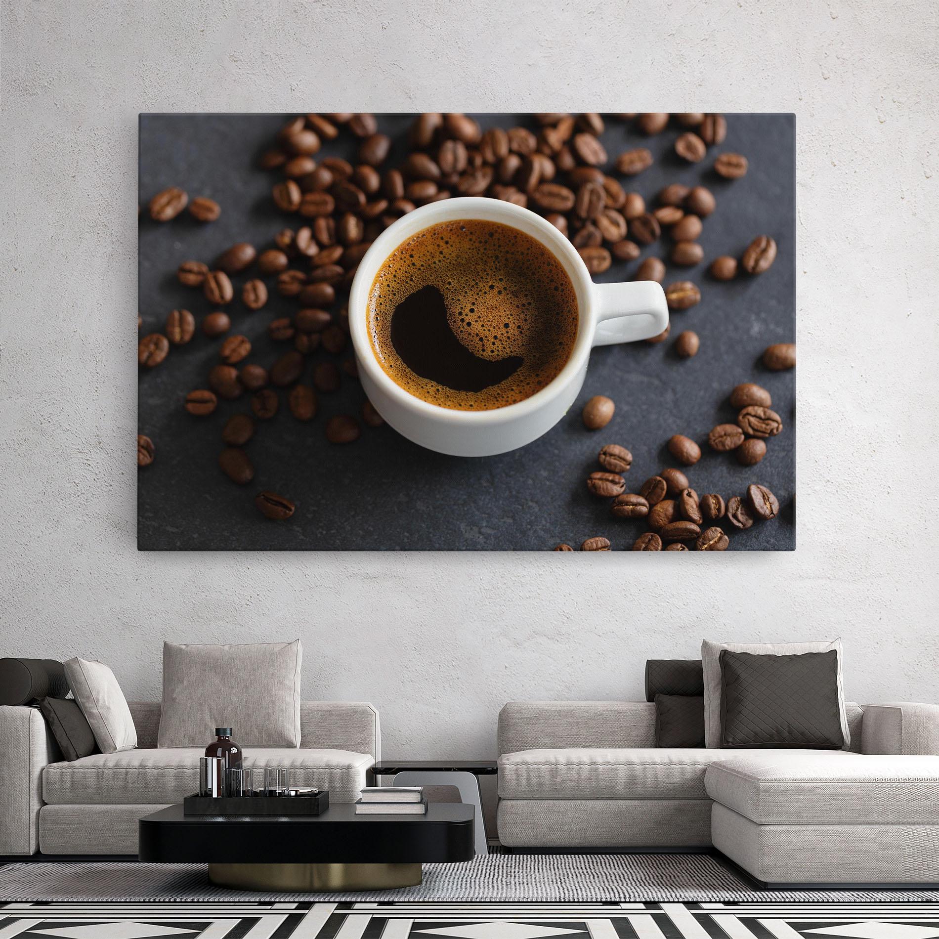 Картина на платно Espresso Close Up mockup 2