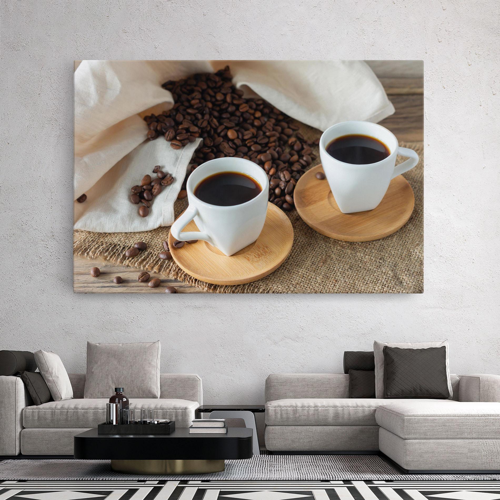 Картина на платно Fresh Espresso mockup 2