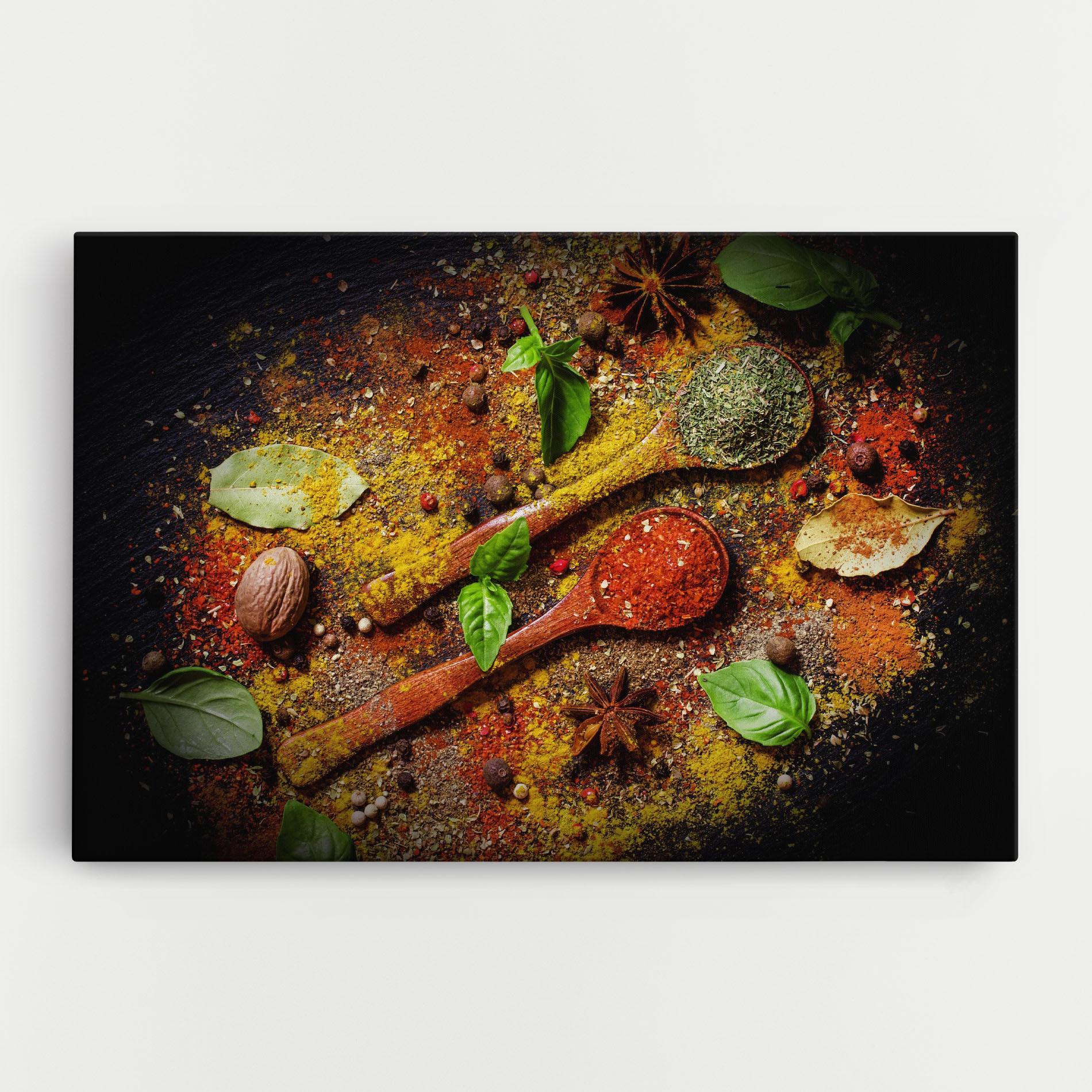 Картина на платно Oriental Spices mockup 0