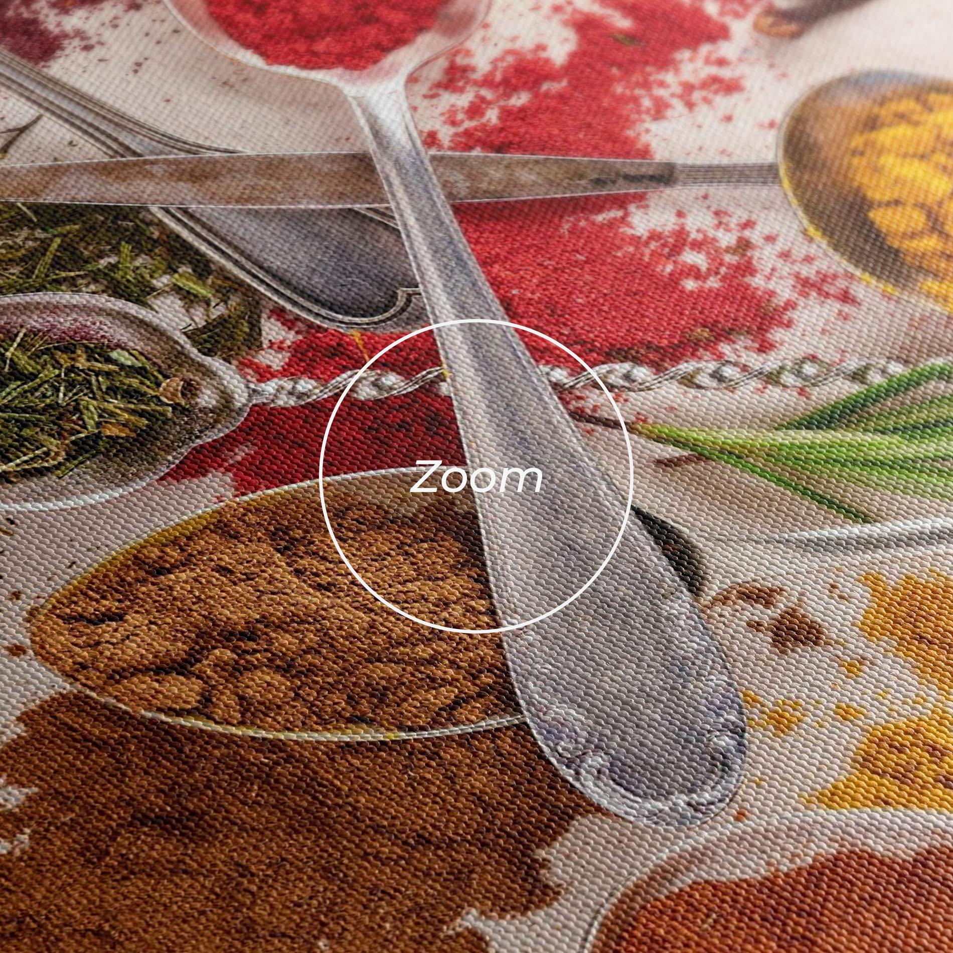 Картина на платно Colorful Spices Cooking mockup 3