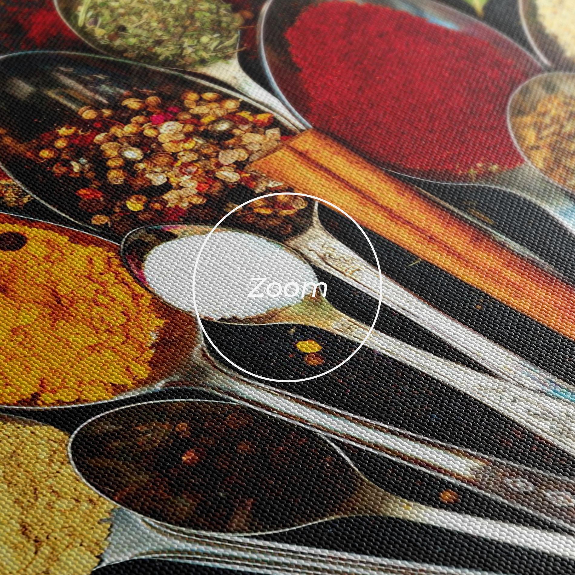 Картина на платно Cooking Spices Spoons mockup 3