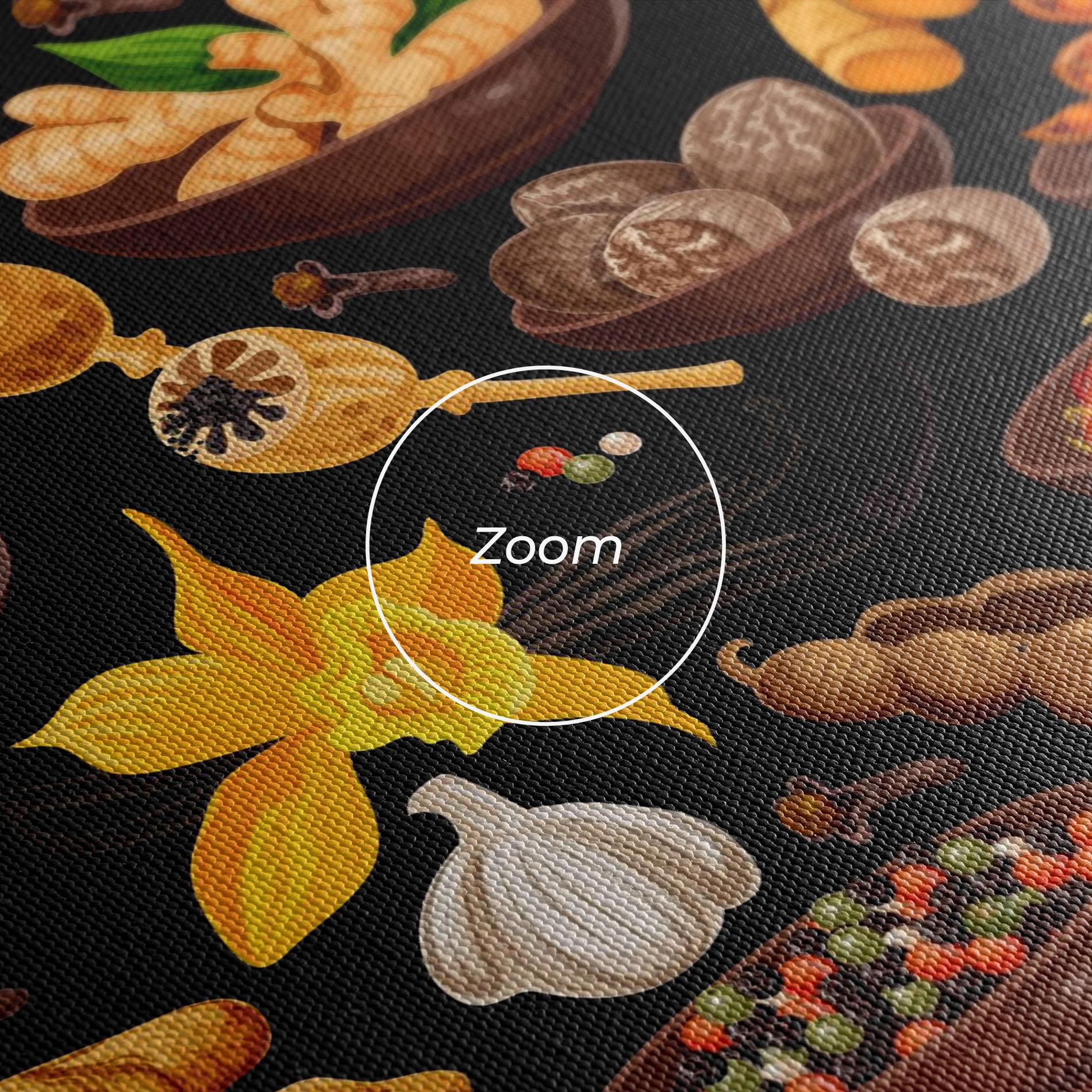 Картина на платно Seasoning Heart mockup 3