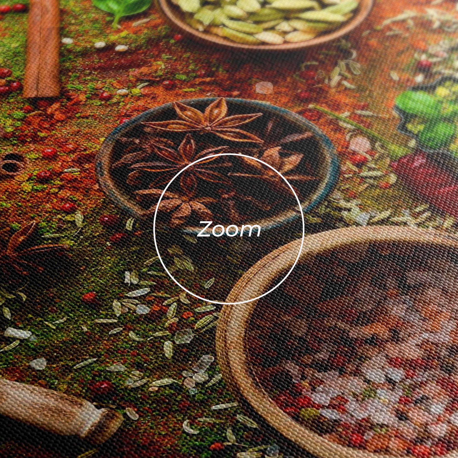 Картина на платно Seasonings Mix mockup 3