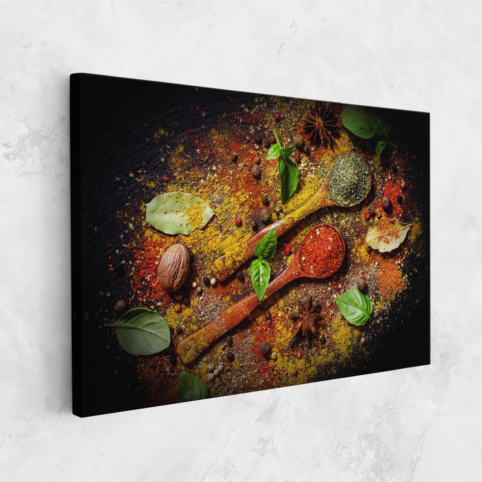 Картина на платно Oriental Spices mockup 1