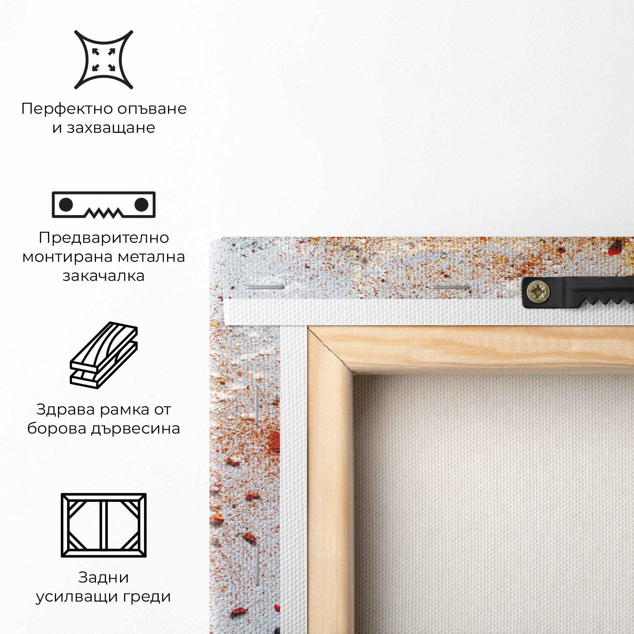 Картина на платно Heart Spice Powders mockup 5