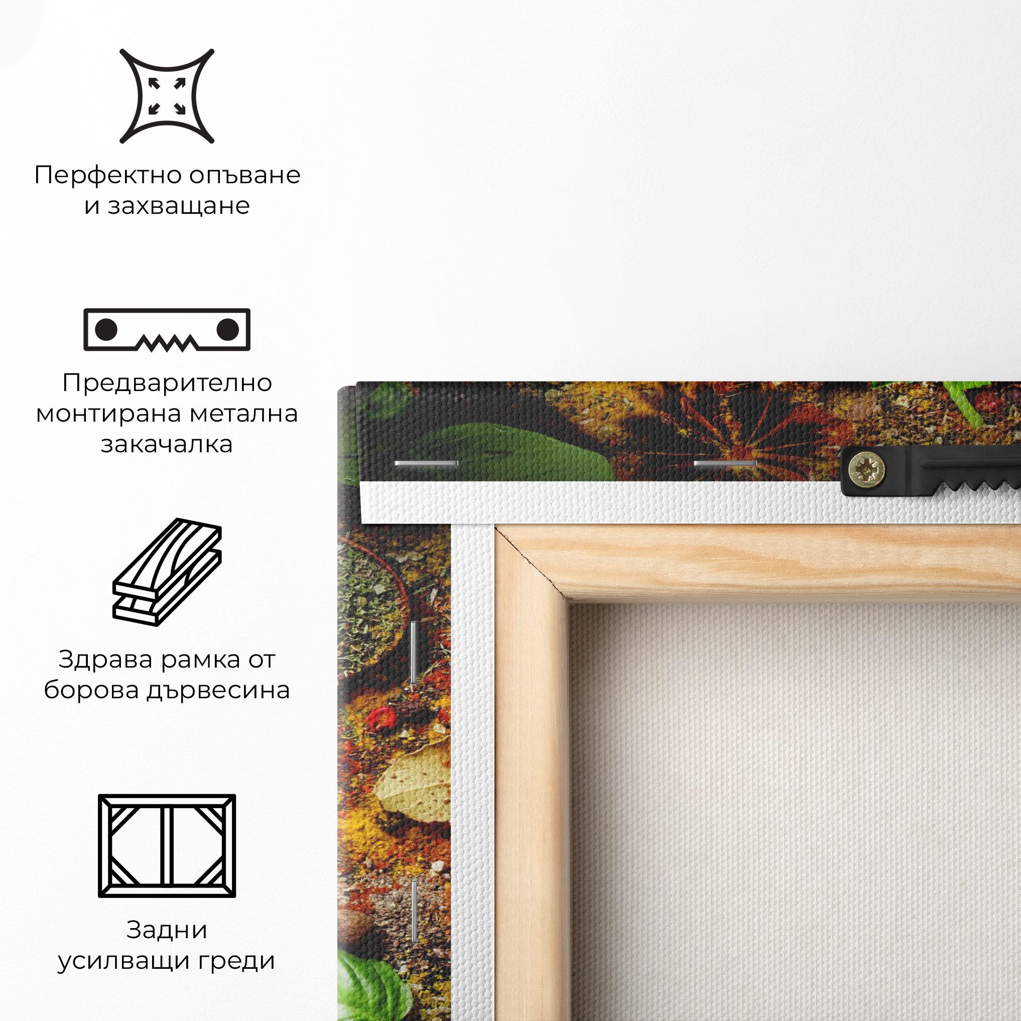 Картина на платно Oriental Spices mockup 5