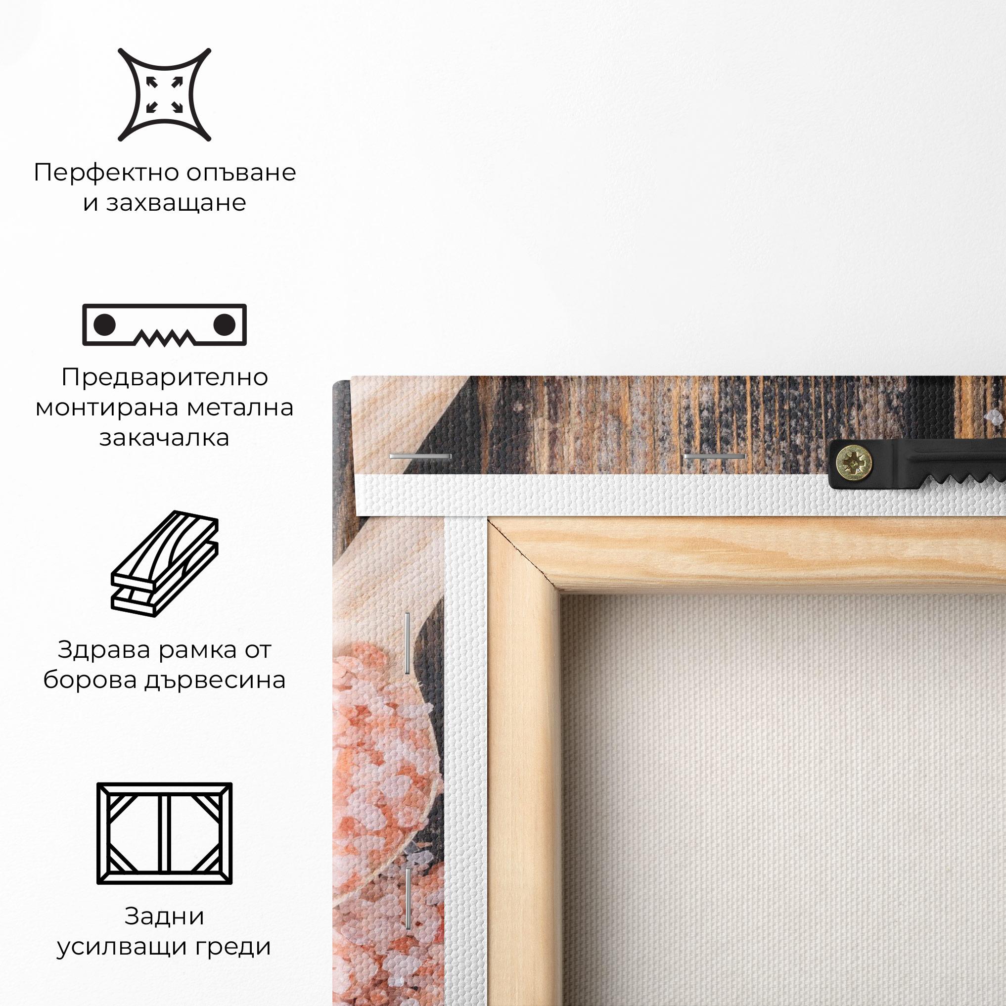 Картина на платно Wooden Spoons Sea Salt mockup 5