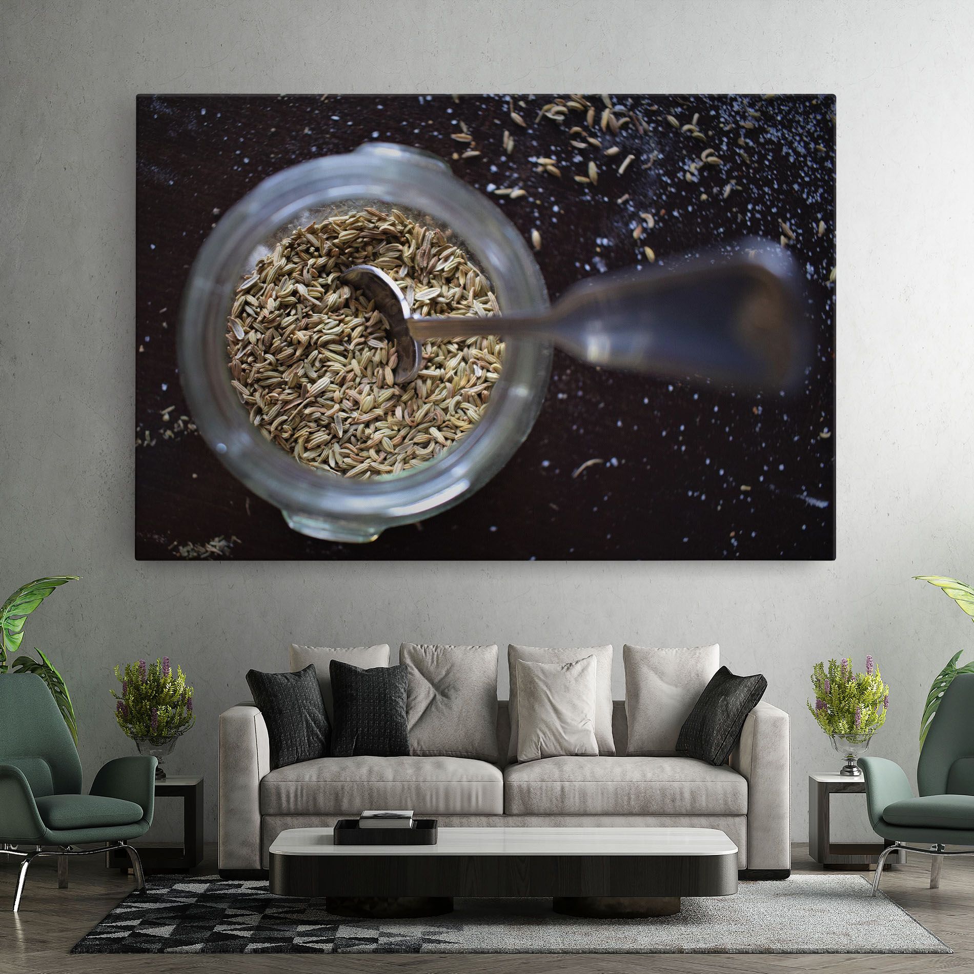 Jar With Spices mockup 7