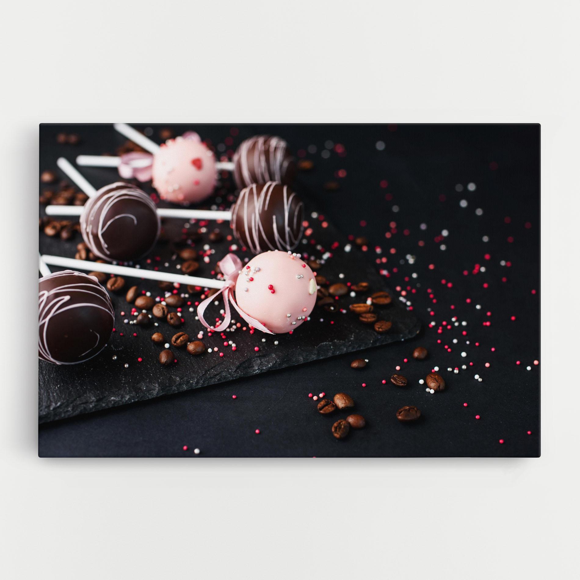 Картина на платно Chocolate Dessert mockup 0