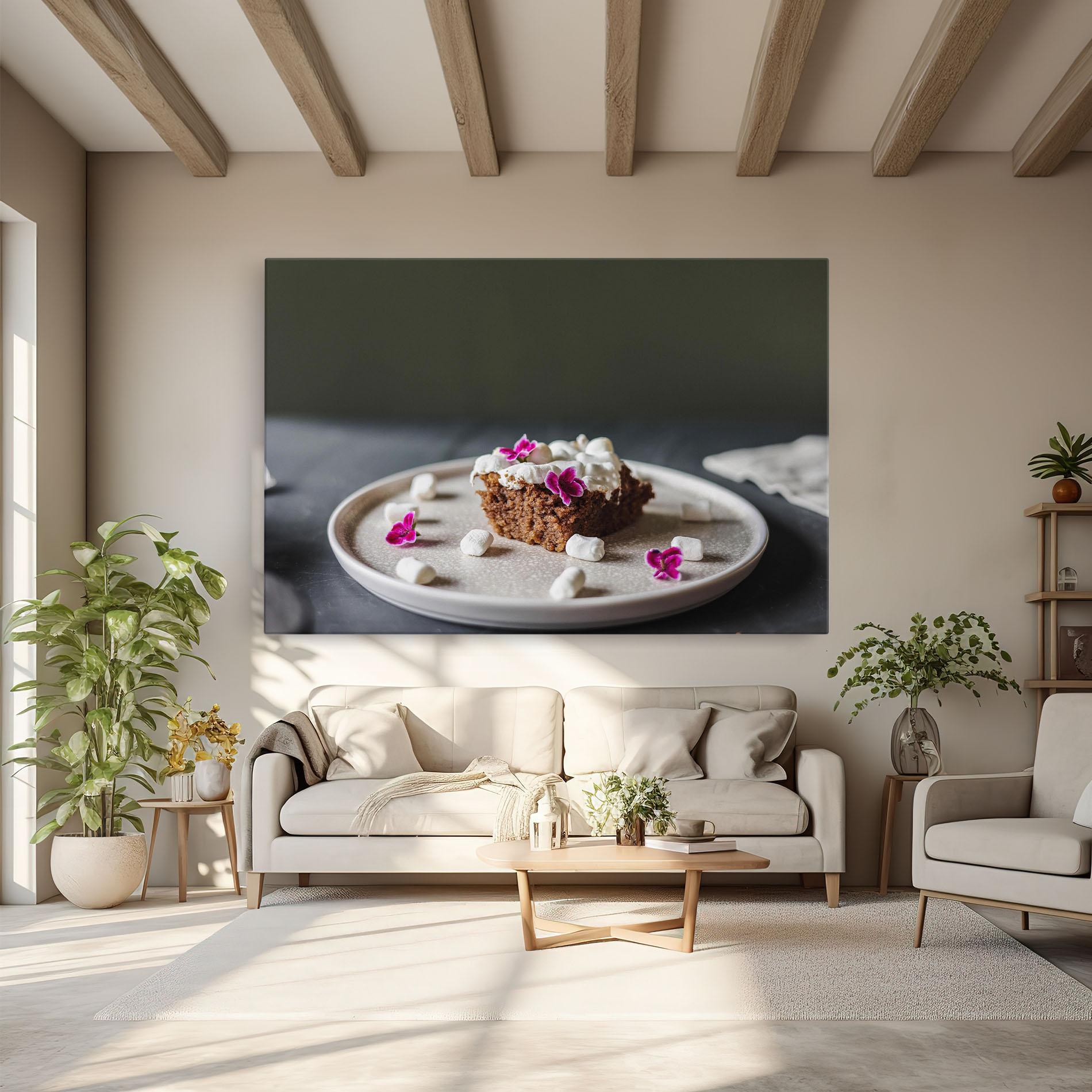 Картина на платно Marshmallow Cake mockup 6