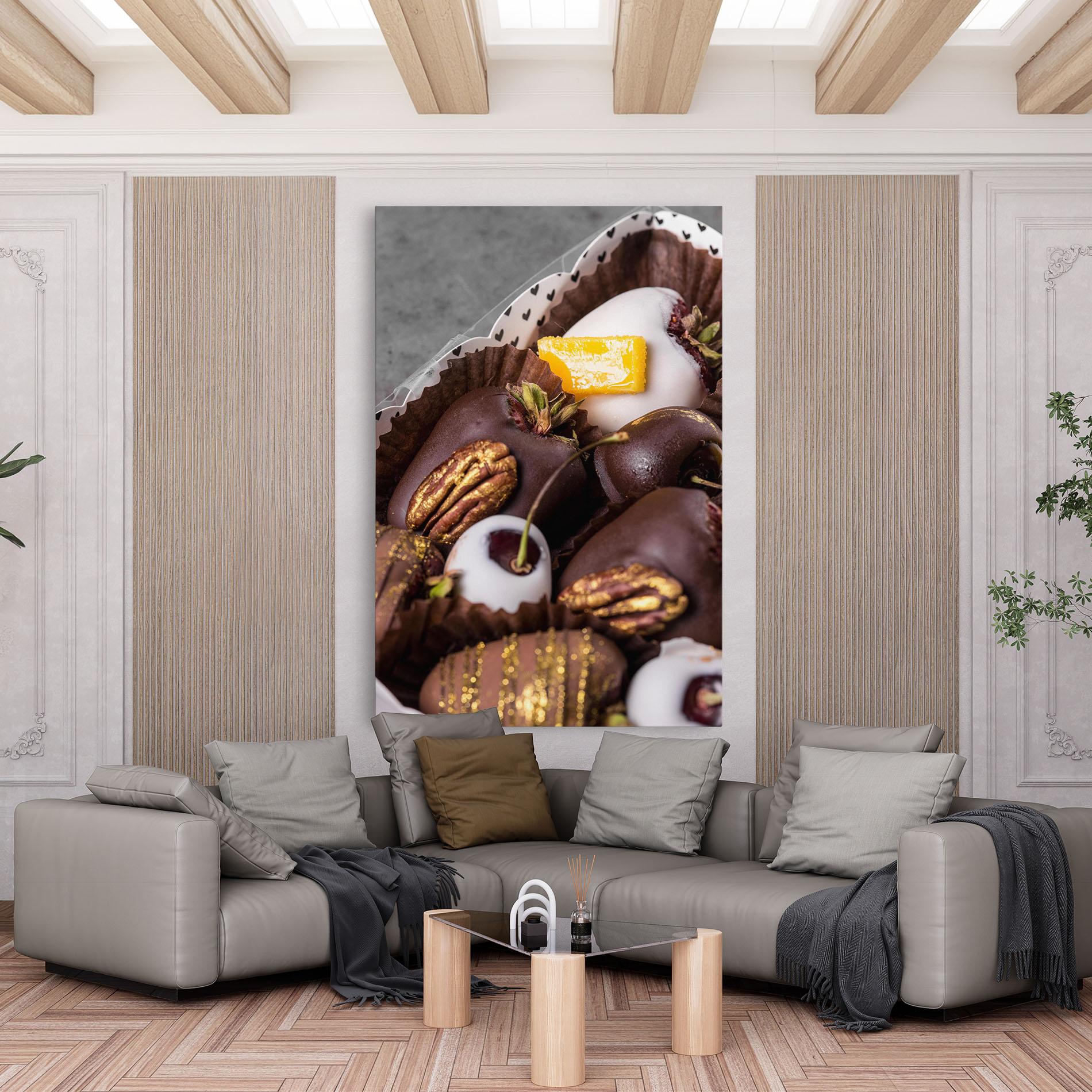 Картина на платно Chocolate Covered mockup 6