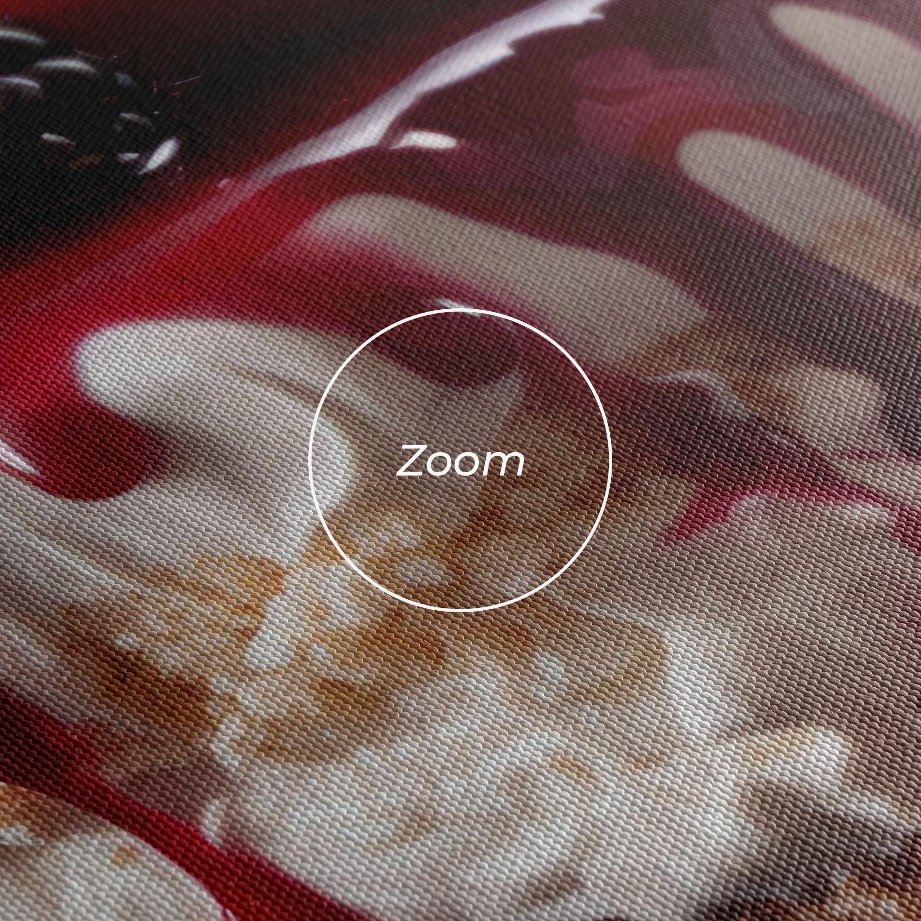 Картина на платно Berries Cream Dessert mockup 3