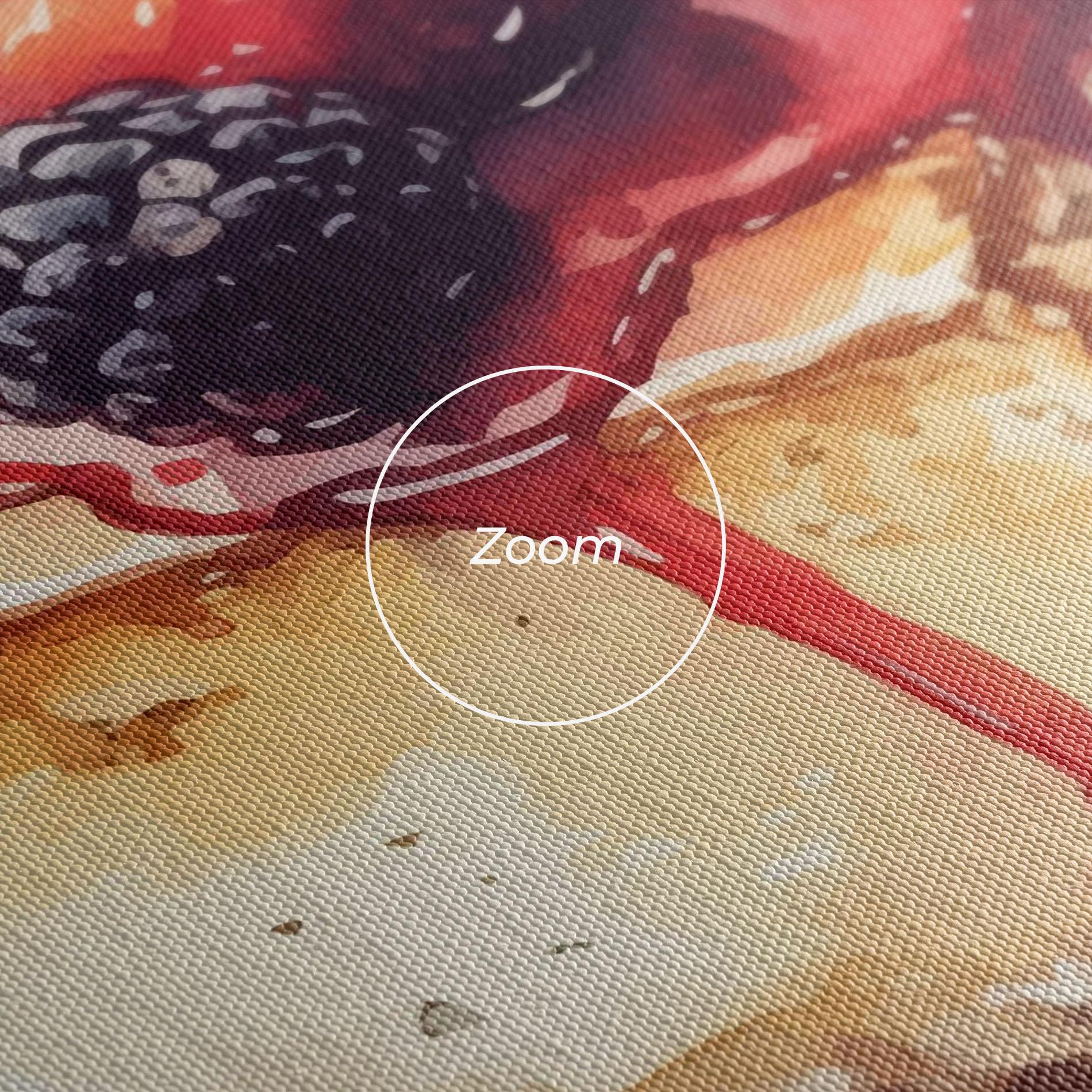 Картина на платно Berries Pie mockup 3