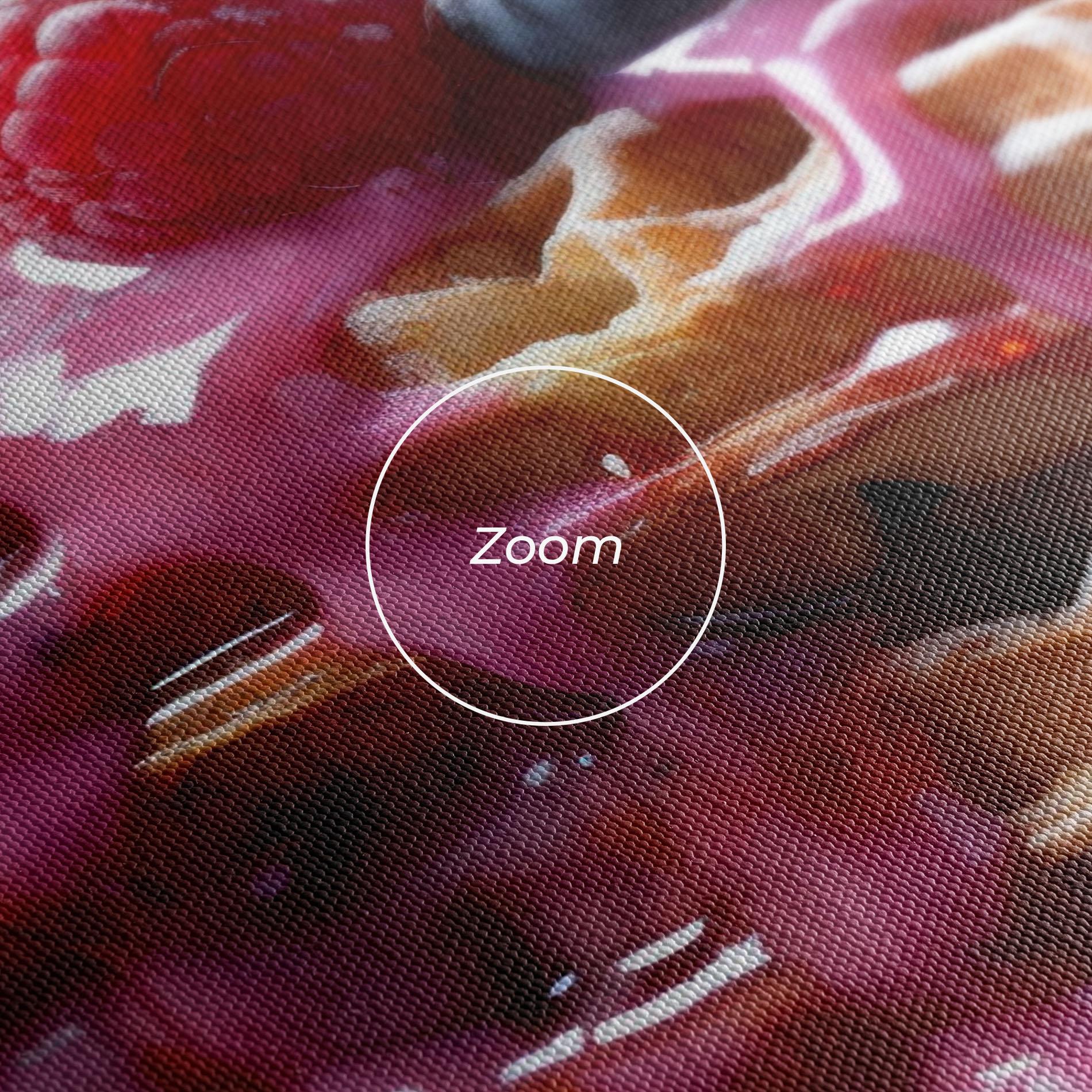 Картина на платно Berries Waffles mockup 3