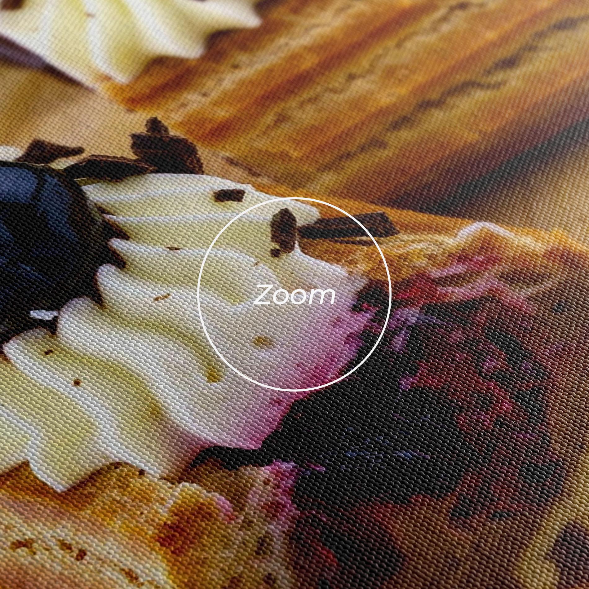 Картина на платно Blueberry Eclair mockup 3