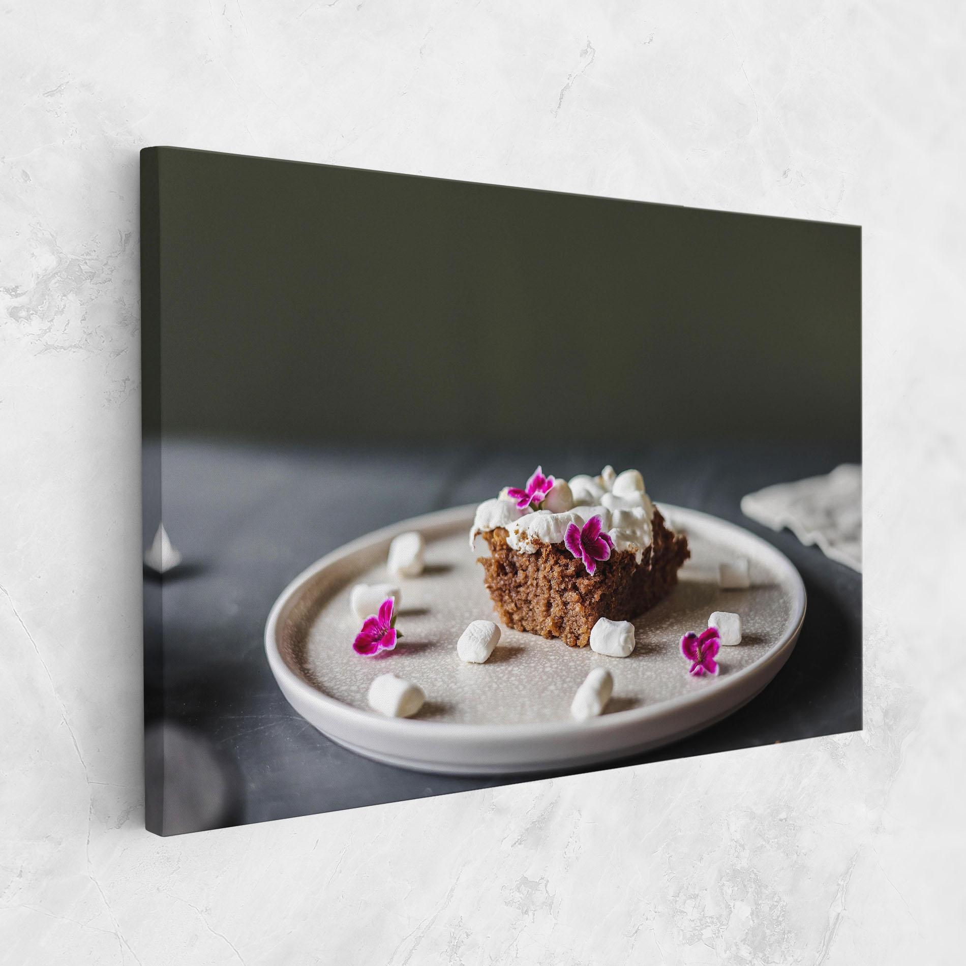 Картина на платно Marshmallow Cake mockup 1