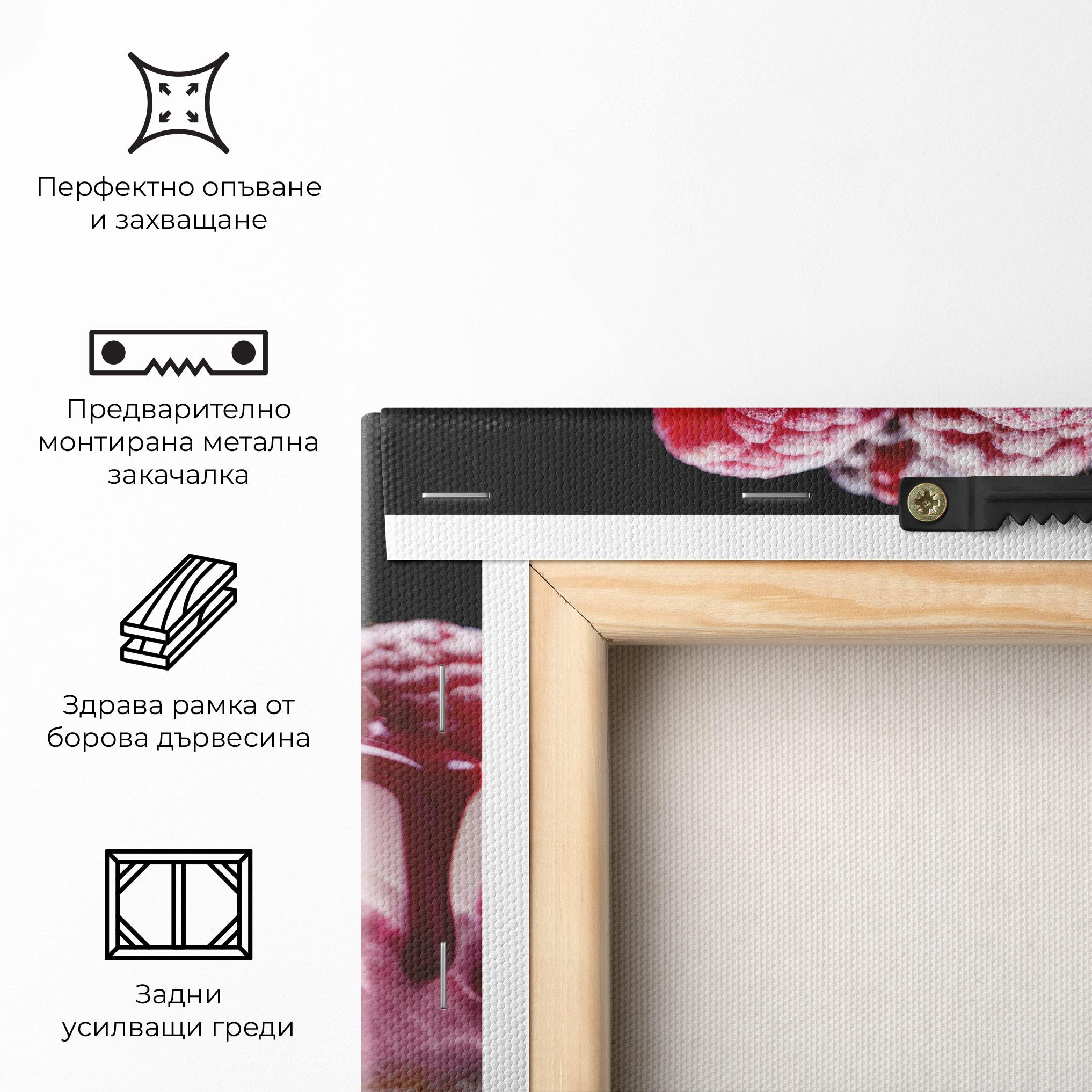 Картина на платно Berries Cream mockup 5