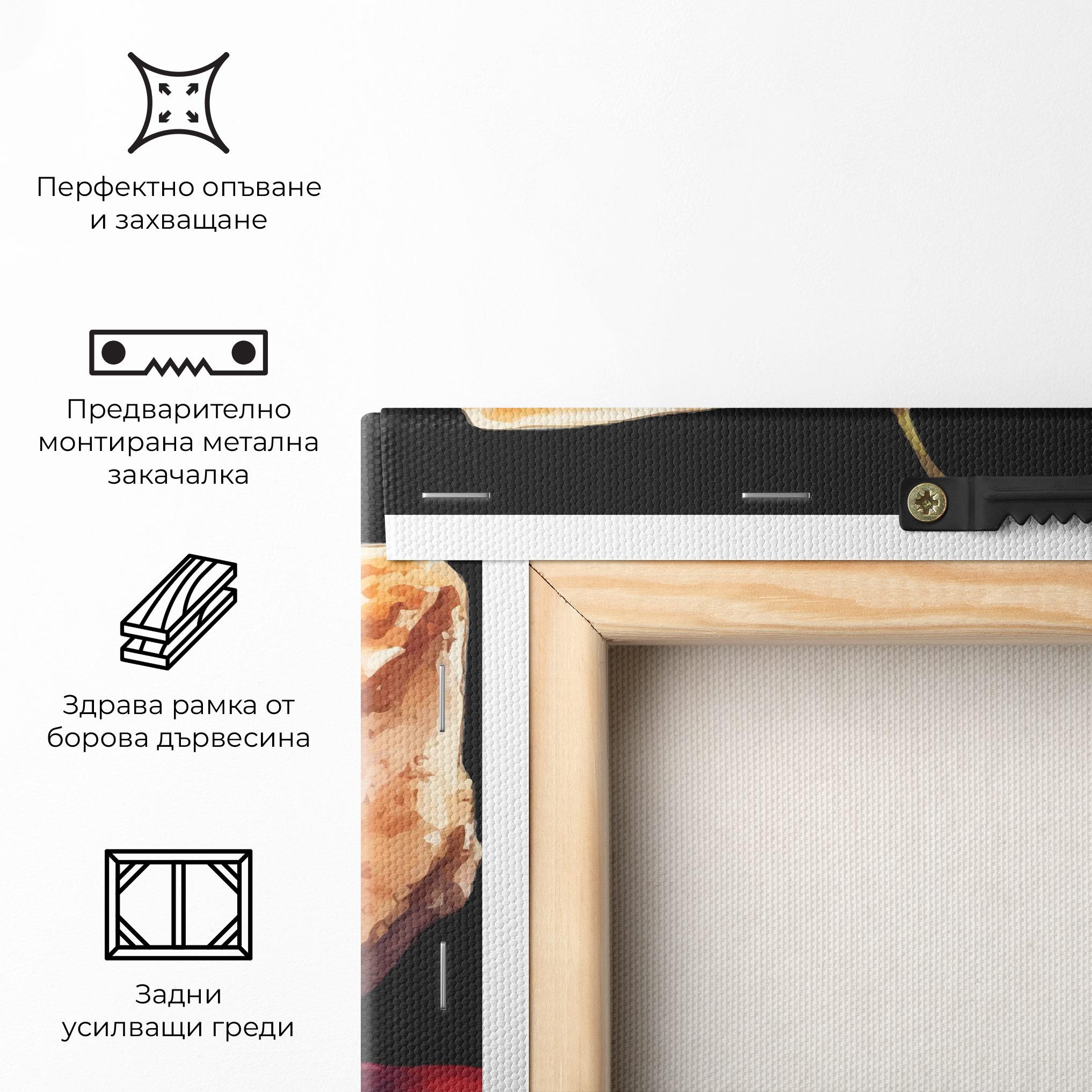 Картина на платно Berries Pie mockup 5