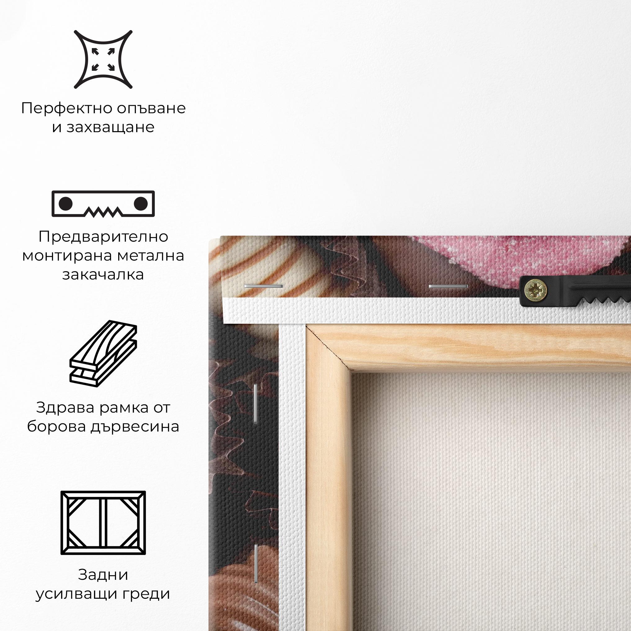 Картина на платно Chocolate Bonbons mockup 5