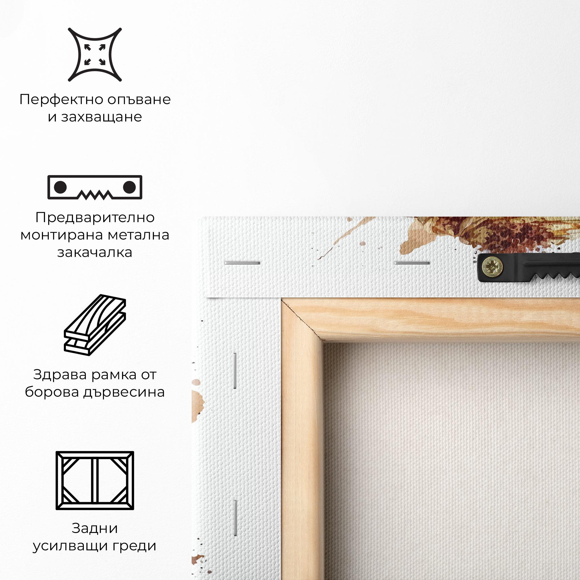 Картина на платно Cup Dessert mockup 5